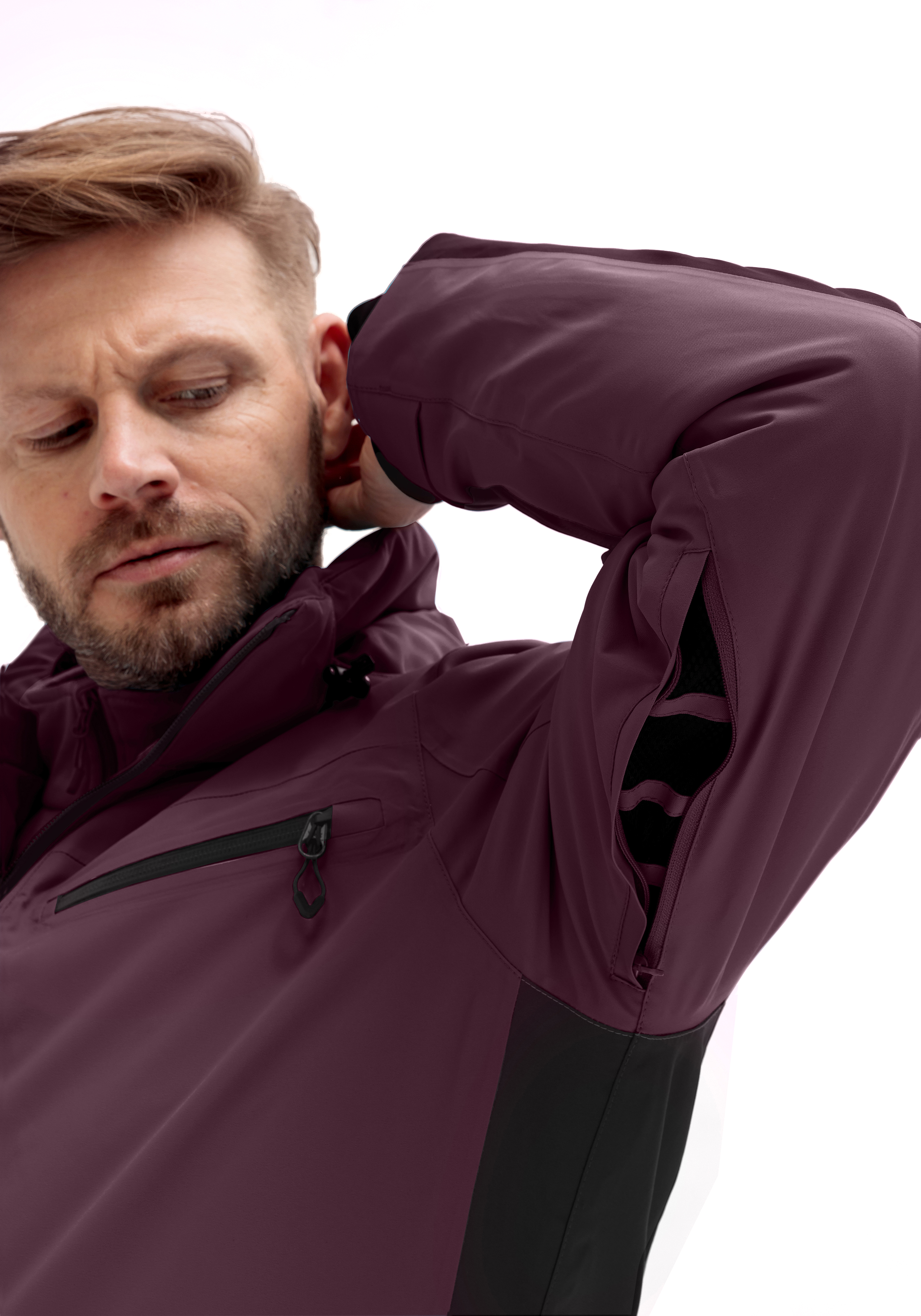 Mantel, Jacke, Langarm, Mann, Person