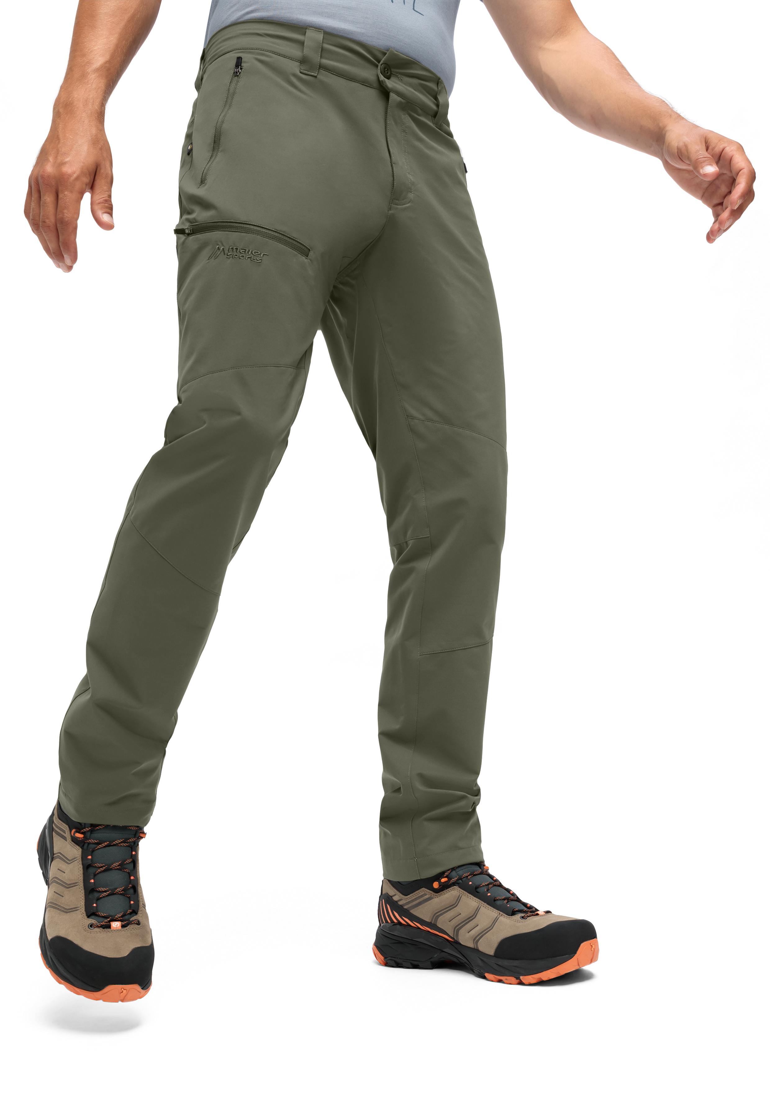Hose, Hosenbein, Outdoorhose, Kletterhose, Trekkinghose, Hose, Outdoor, Gehhose, Kletterhose, Reißverschlusstasche, Hose, Hiking pants, Outdoor pants, Zips pocket, Kniefaltenschutz