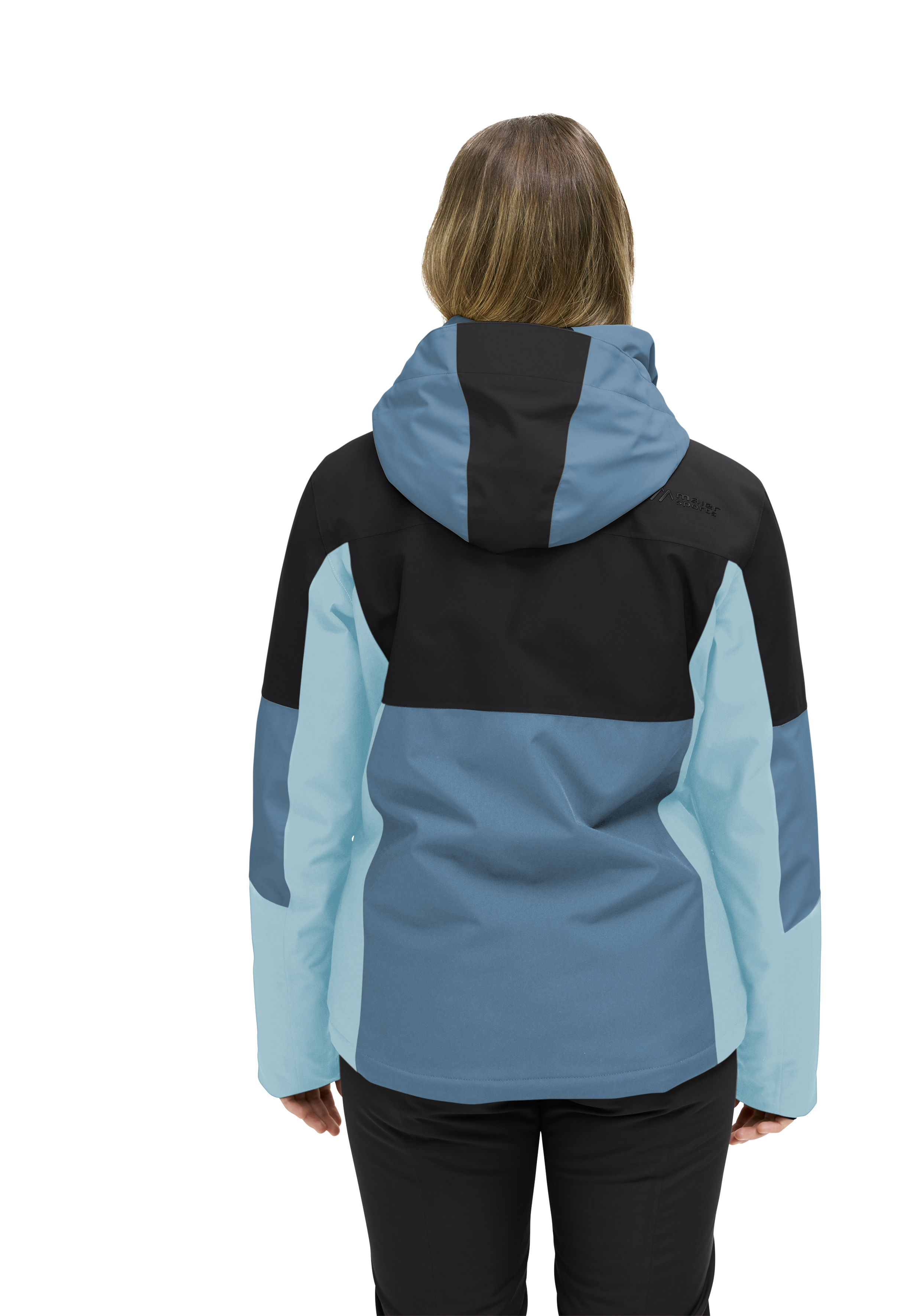 jacke, hoodie, farbblock, softshell, damen