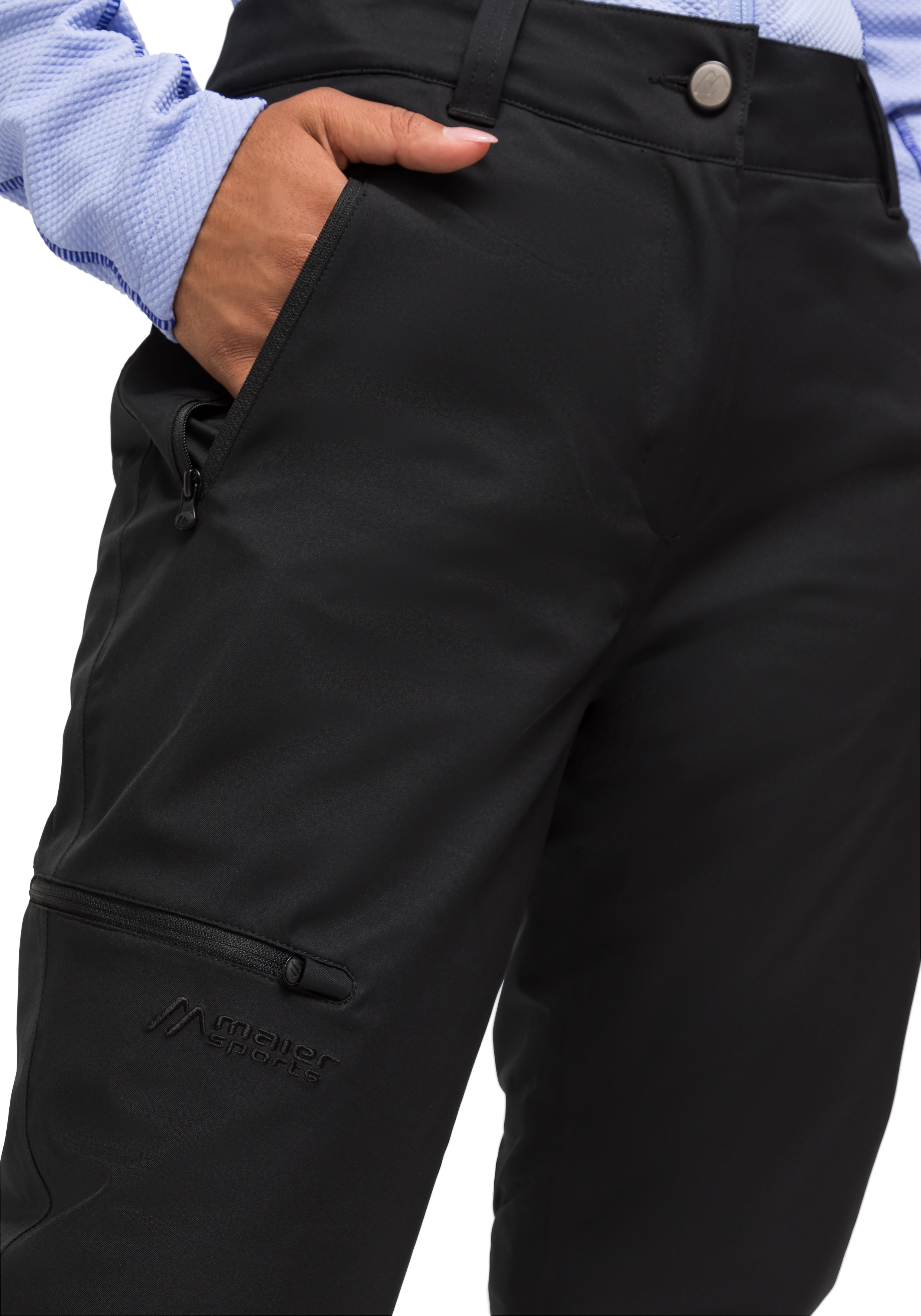 Dunit W Hosen, Kurze Hosen, Erwachsener, Mann, Person, softshell, schwarze hose, taschen mit reißverschluss, seitentasche, stretchmaterial