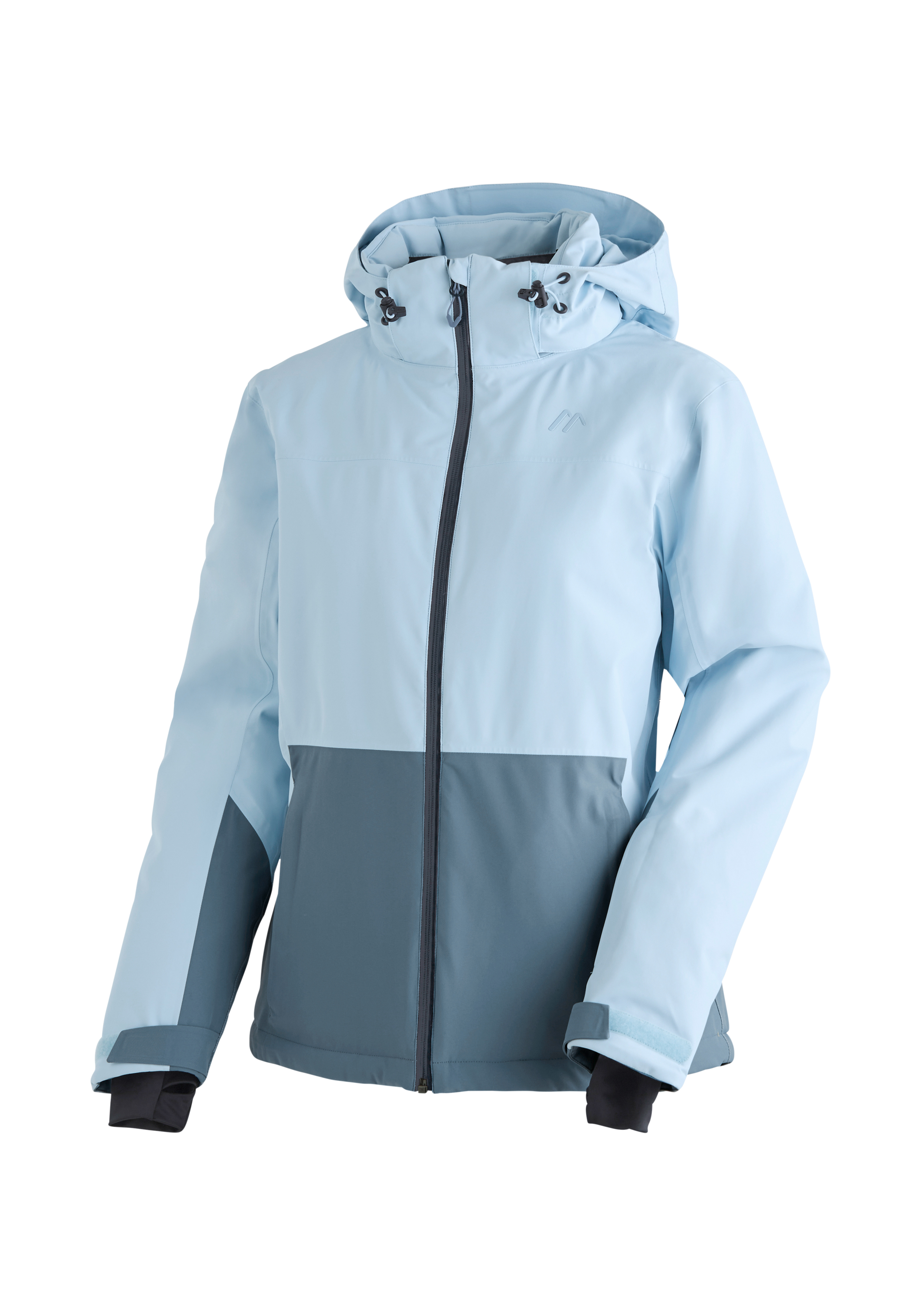 Jacke, Regenjacke, Hardshell, Kapuze, Zwei-Ton