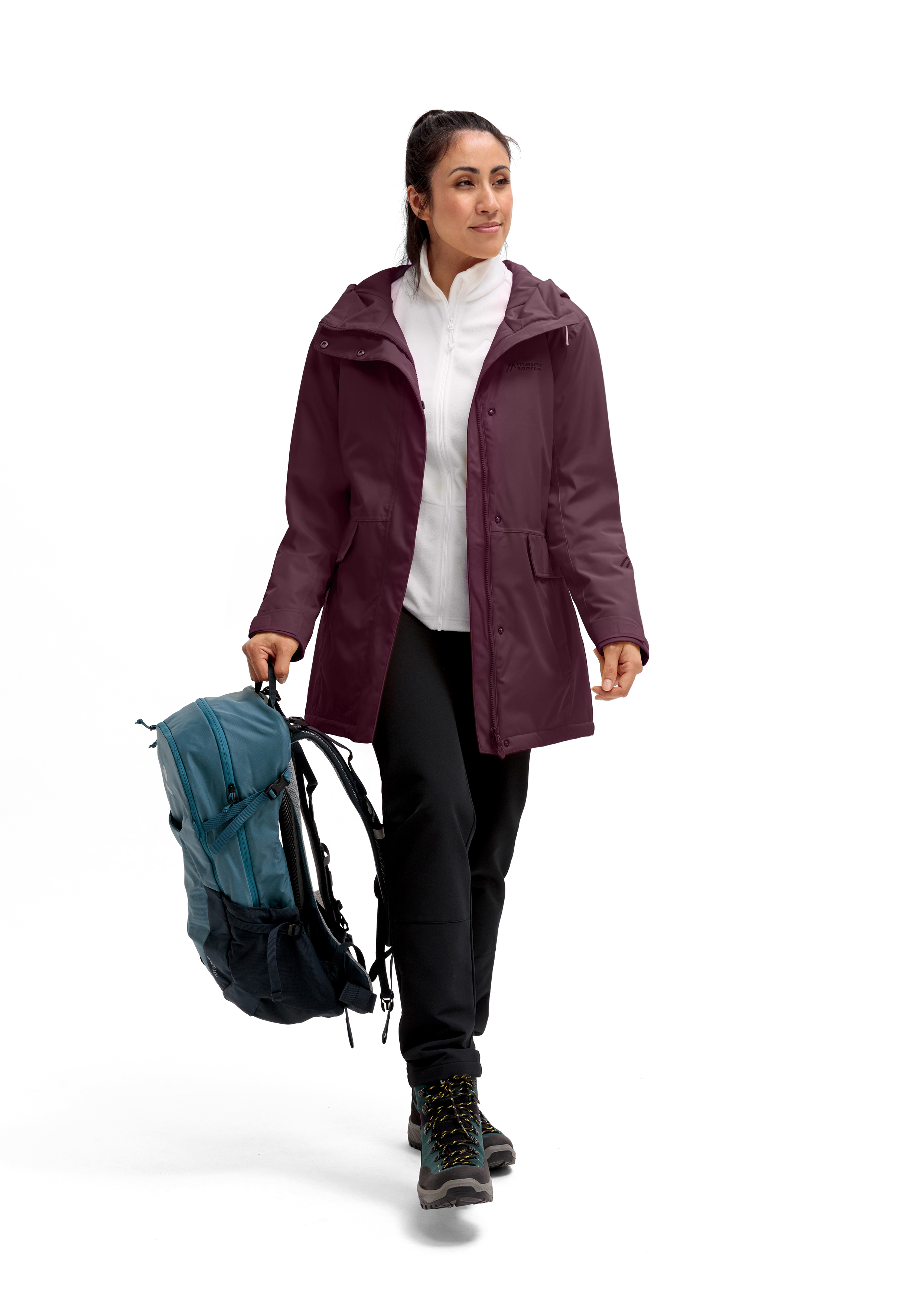 Mantel, Jacke, Langarm, Mann, Person