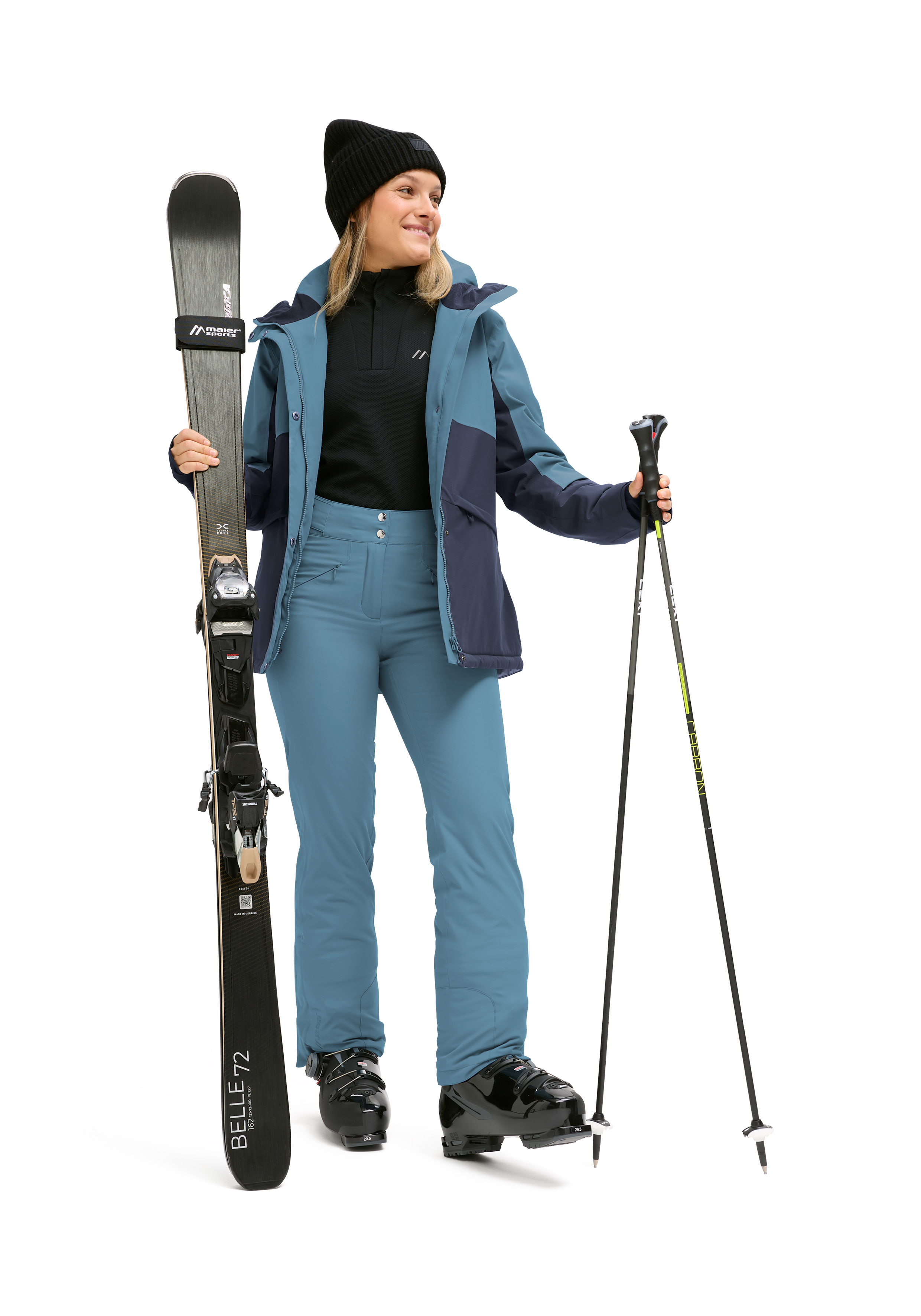 Skierin, Ski, Skiausrüstung, Snowboard?, Ski-Ausrüstung