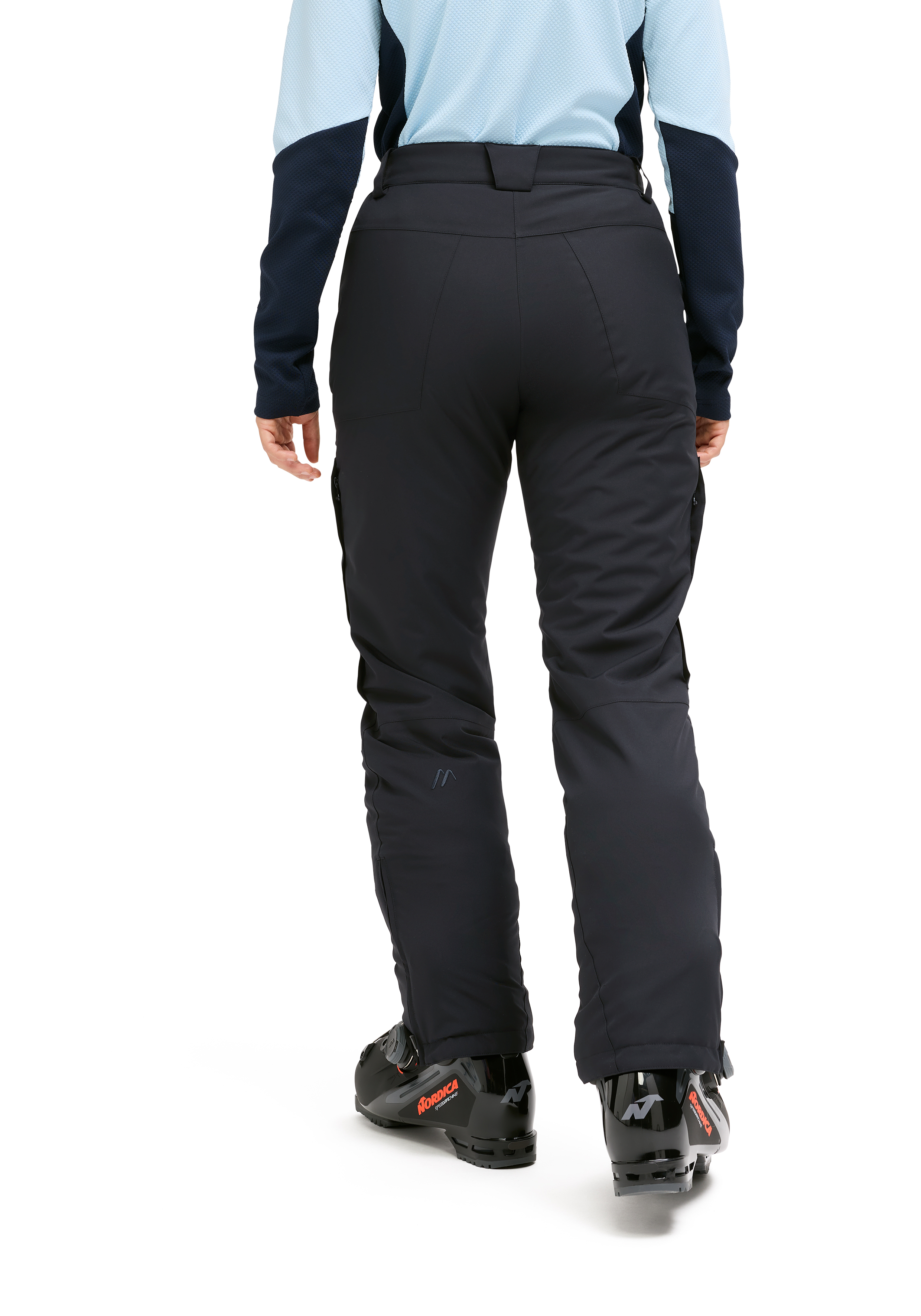 Hose, Snowboardhose, Schwarz, Material, Taschen
