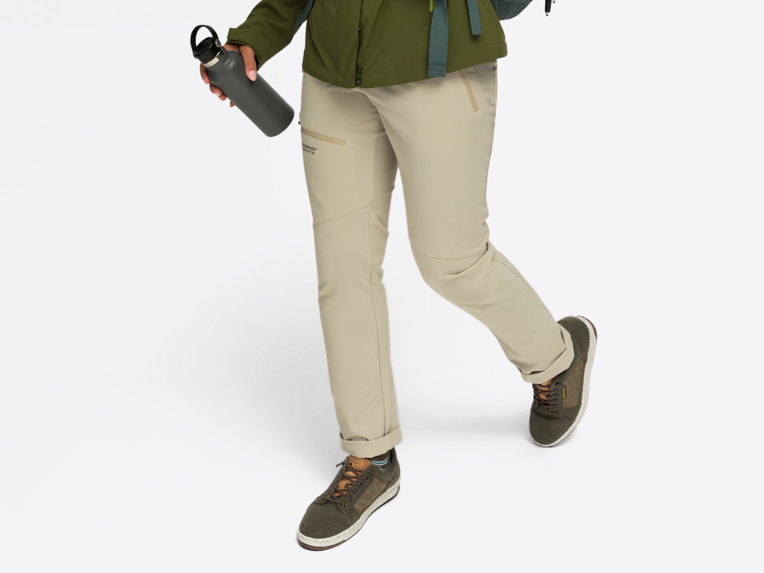 hg-3001019-m10787-latitslimvariow-m-03 (2) Hosen, Shaker, Gehen, Khaki, Schuh