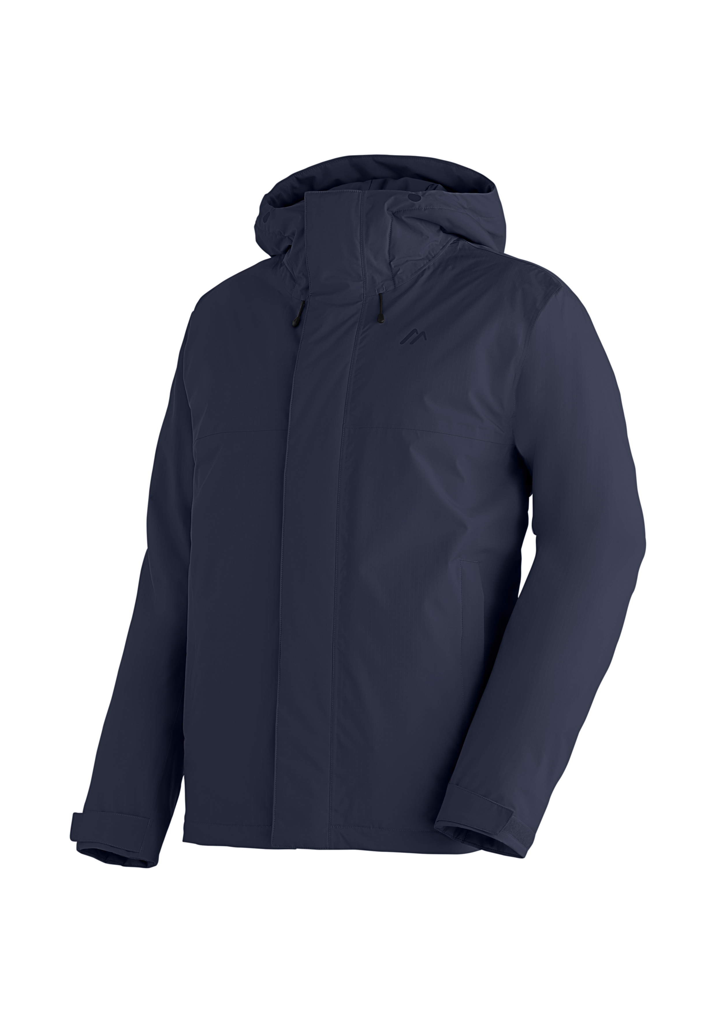 jacke, mit hood, wasserdicht, navy, parkajacke