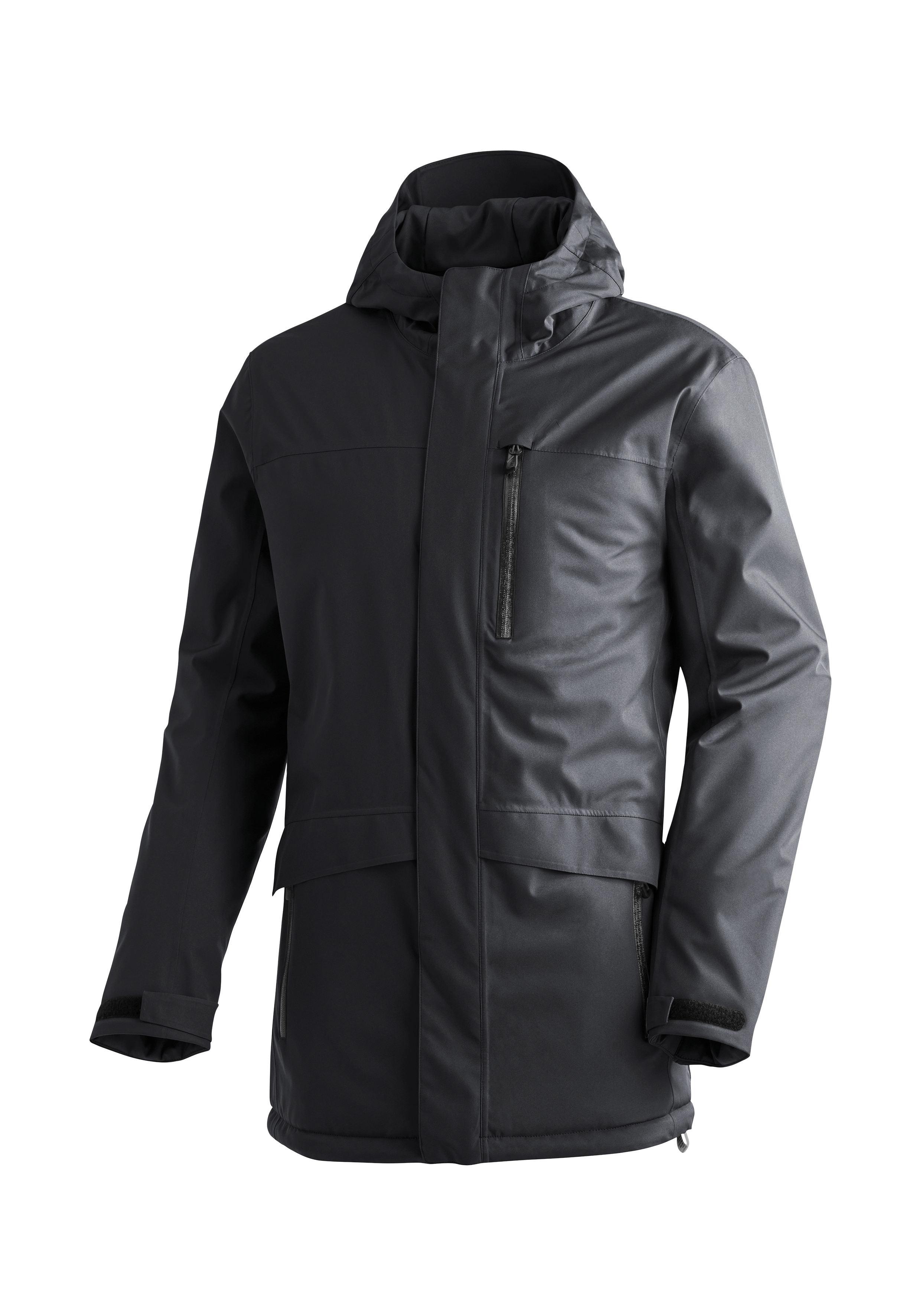 Peyor long jacke, anorak, softshell, reissverschluss, kapuze