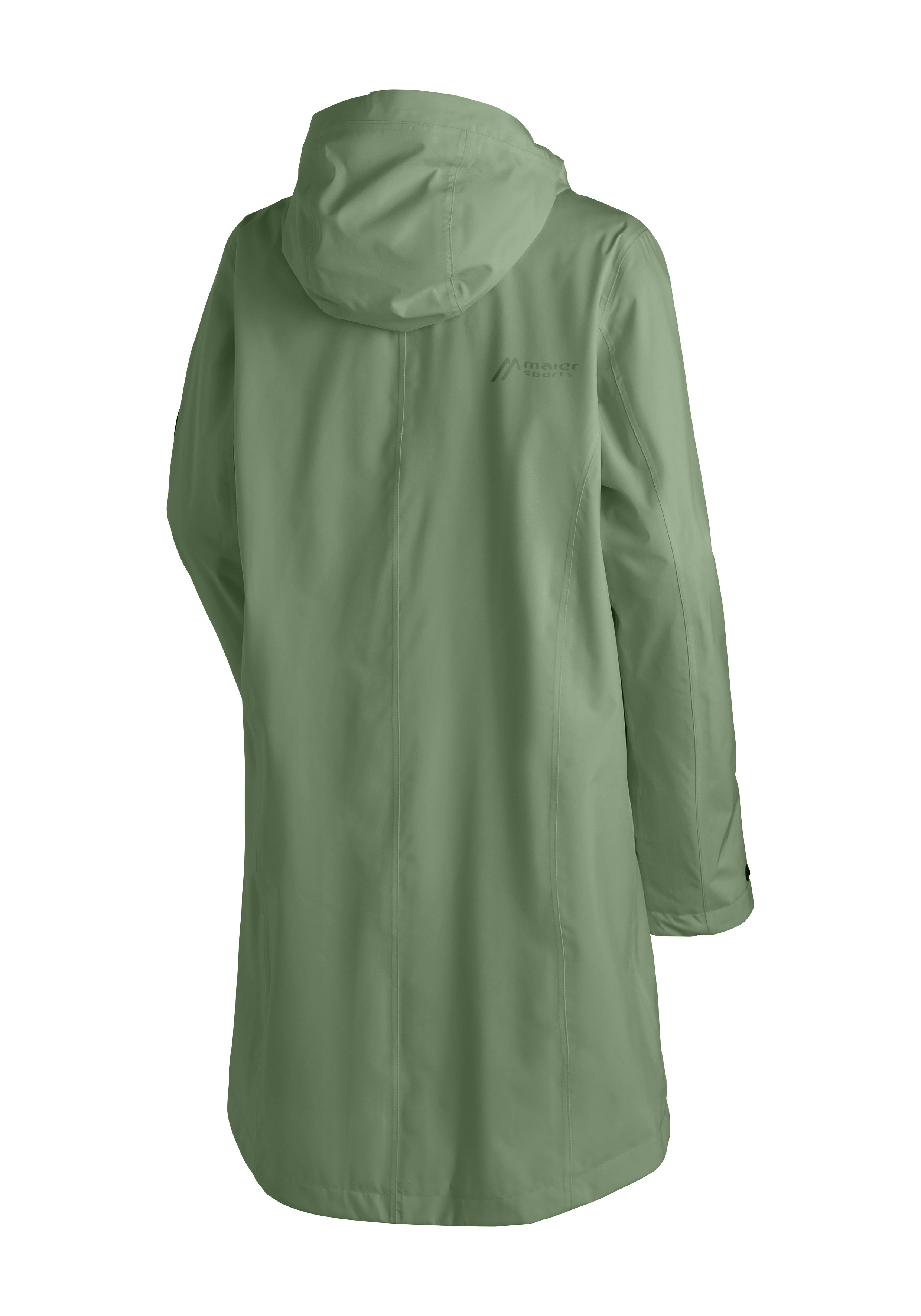 Regenjacke, Hoodie, Hooded jacket, Material: Windbreaker, Grün