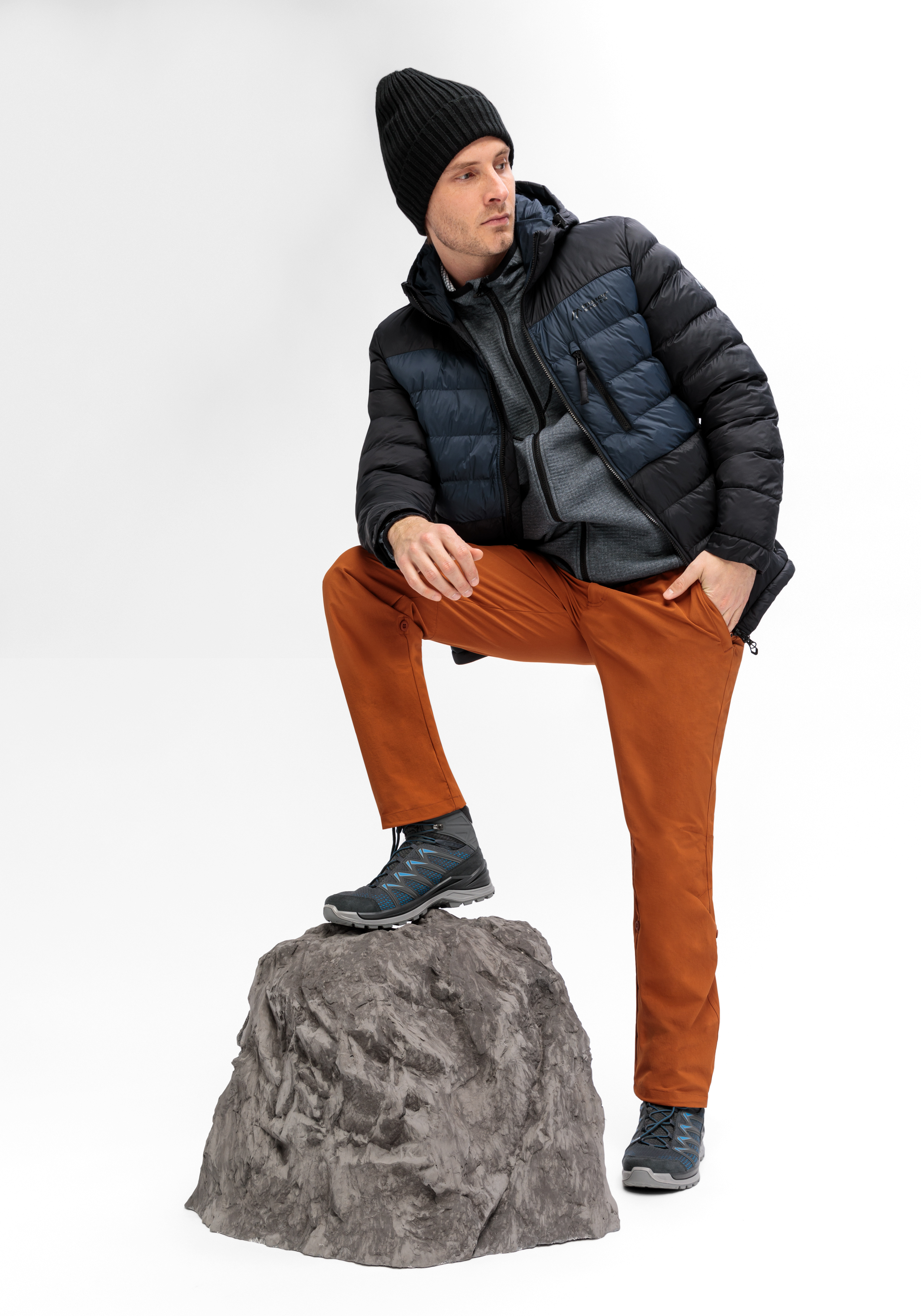 Mantel, Jacke, Mütze, Hut, Hosen