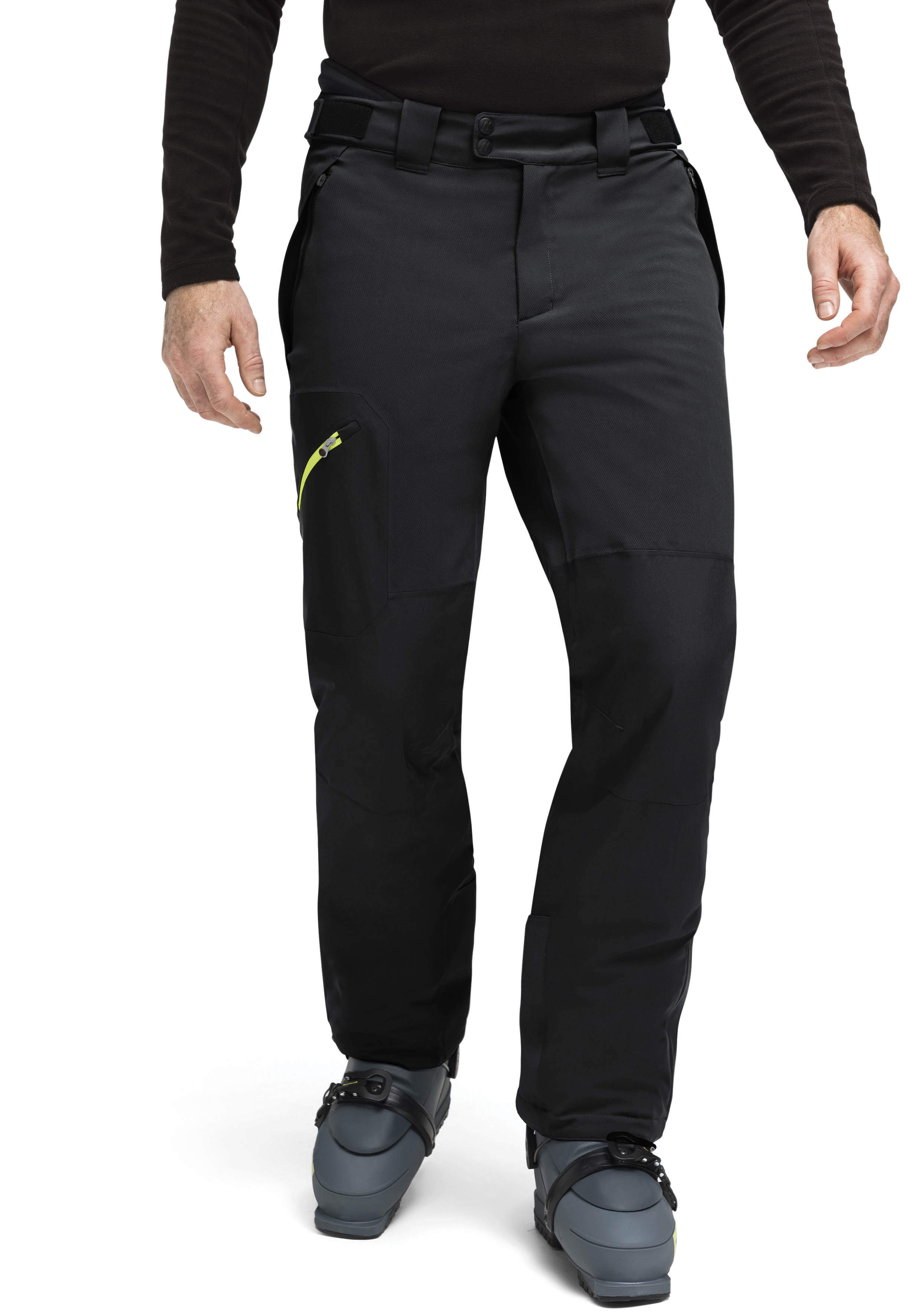 Hose, Hose mit Reißverschluss, Outdoor-Hose, Schwarz, Gichtetud
