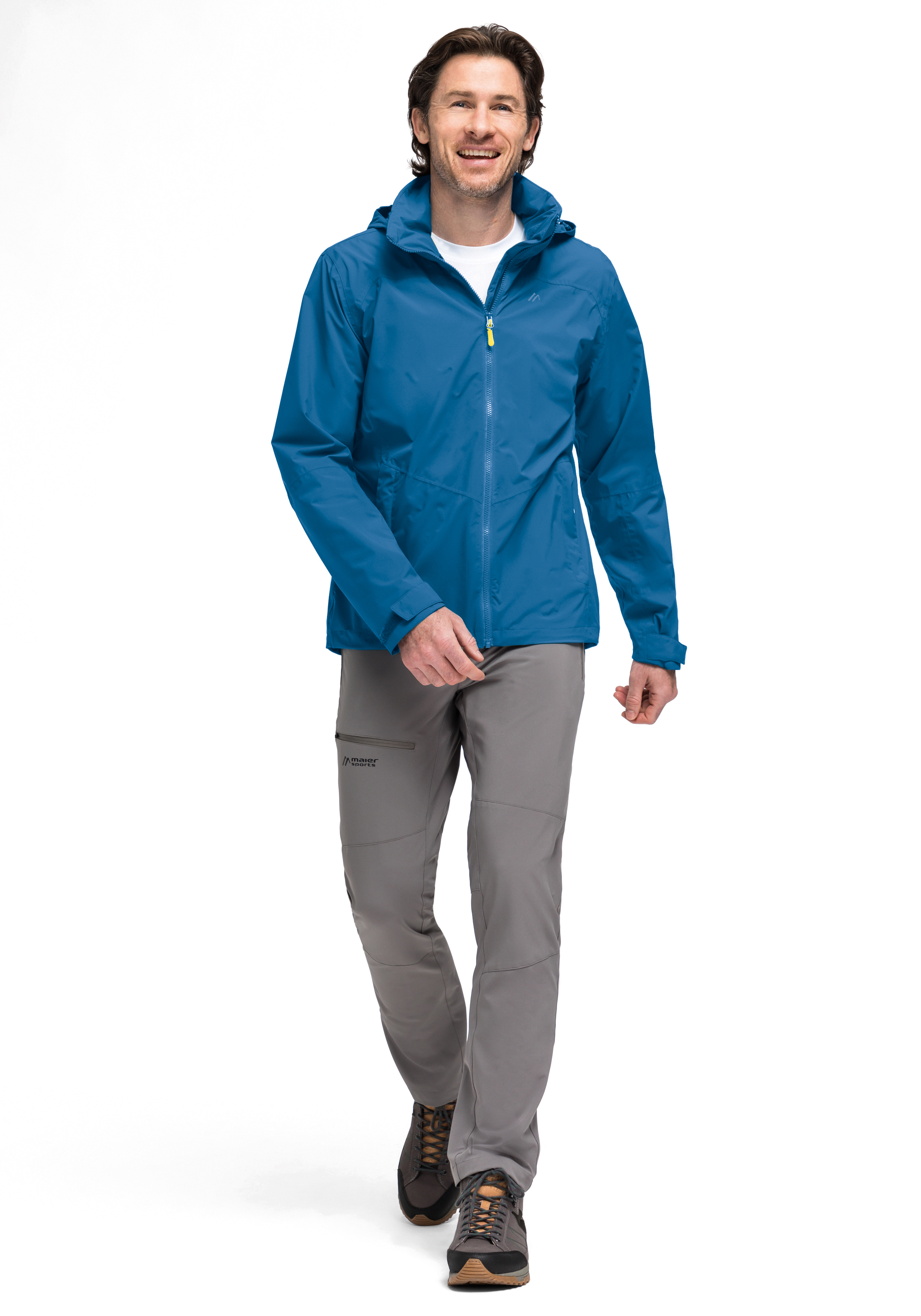 Metor rec M Mantel, Jacke, Erwachsener, Mann, Person, jacke, herren, blau, regenjacke, hose grau