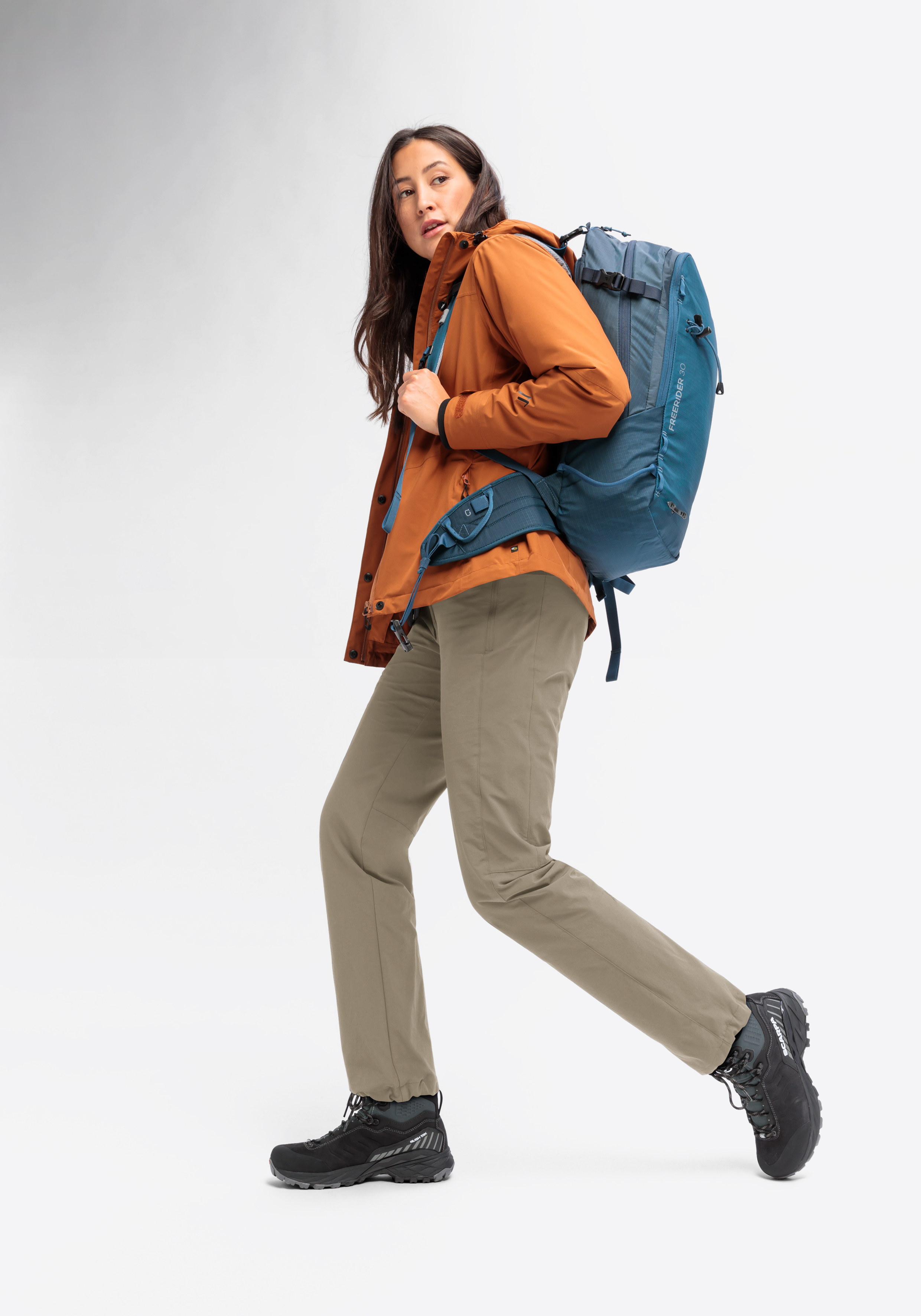 Tasche, Rucksack, Person