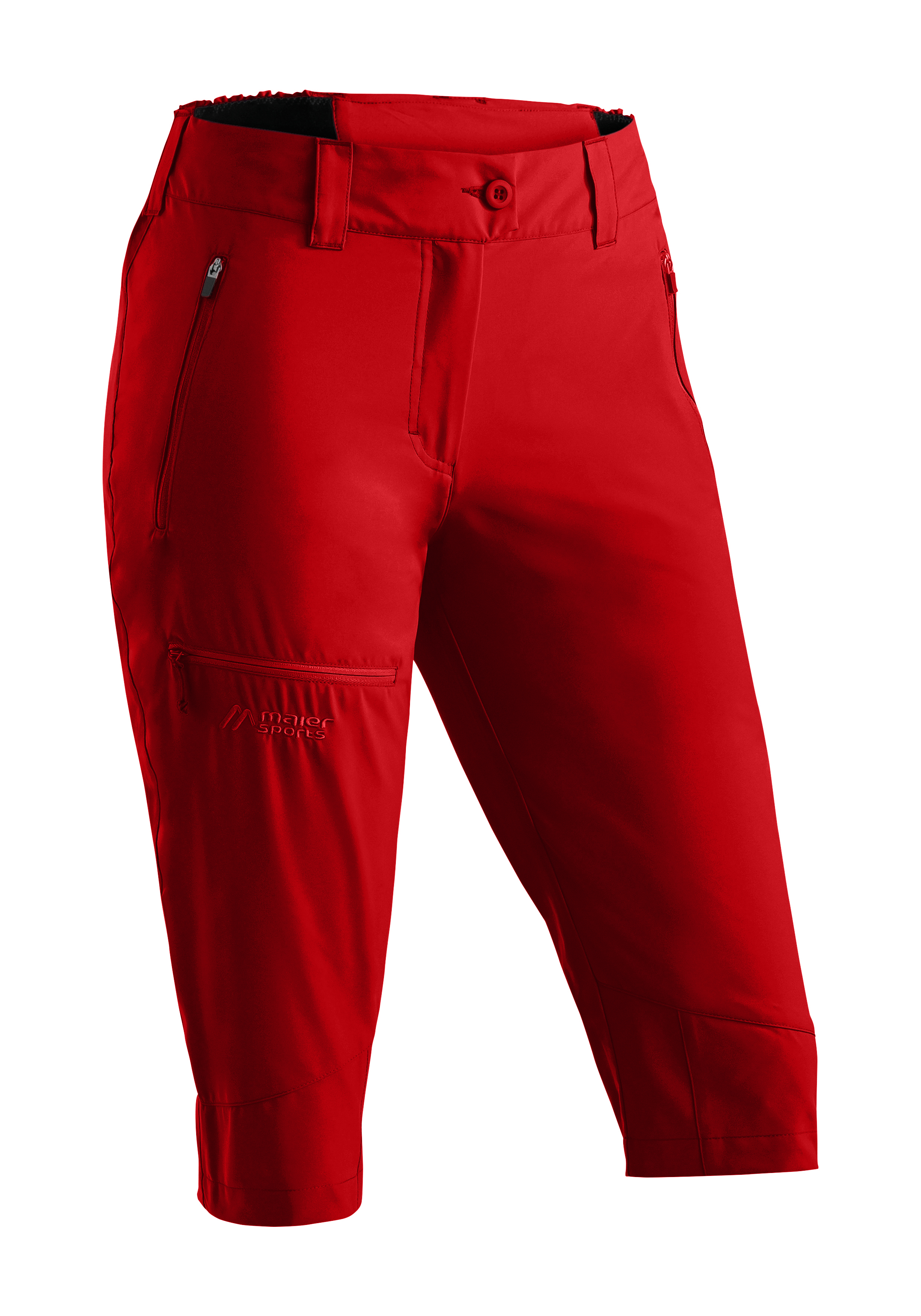 Hose, Rot, Outdoor, Kratzenfrei, Taschenzipper