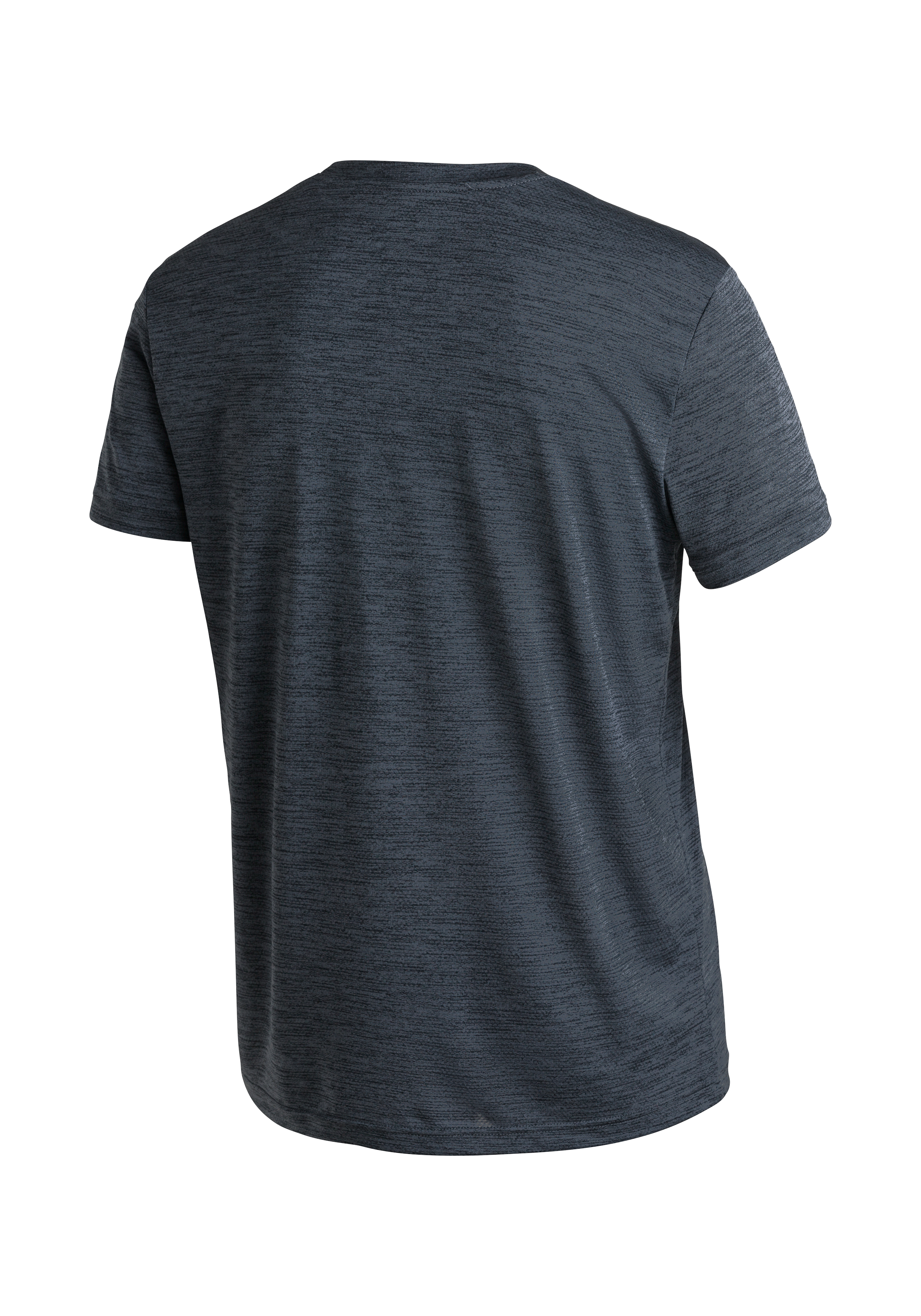 T-Shirt, Kurzarm, Dunkelgrau, Raubleine?, Gerader Schnitt