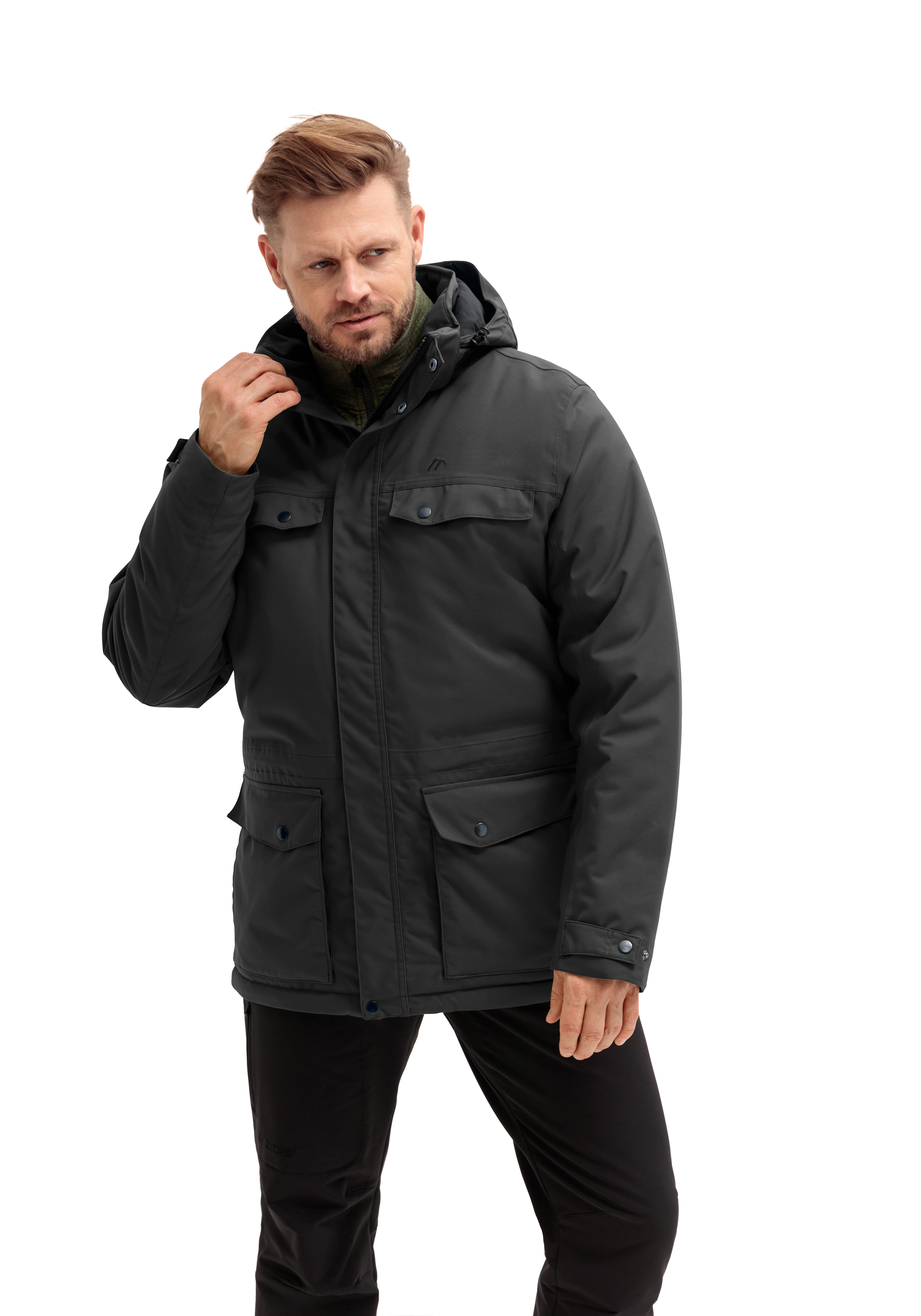 Knuth Mantel, Jacke, Erwachsener, Mann, Person, jacke, mantel, windjacke, reissverschluss, taschen