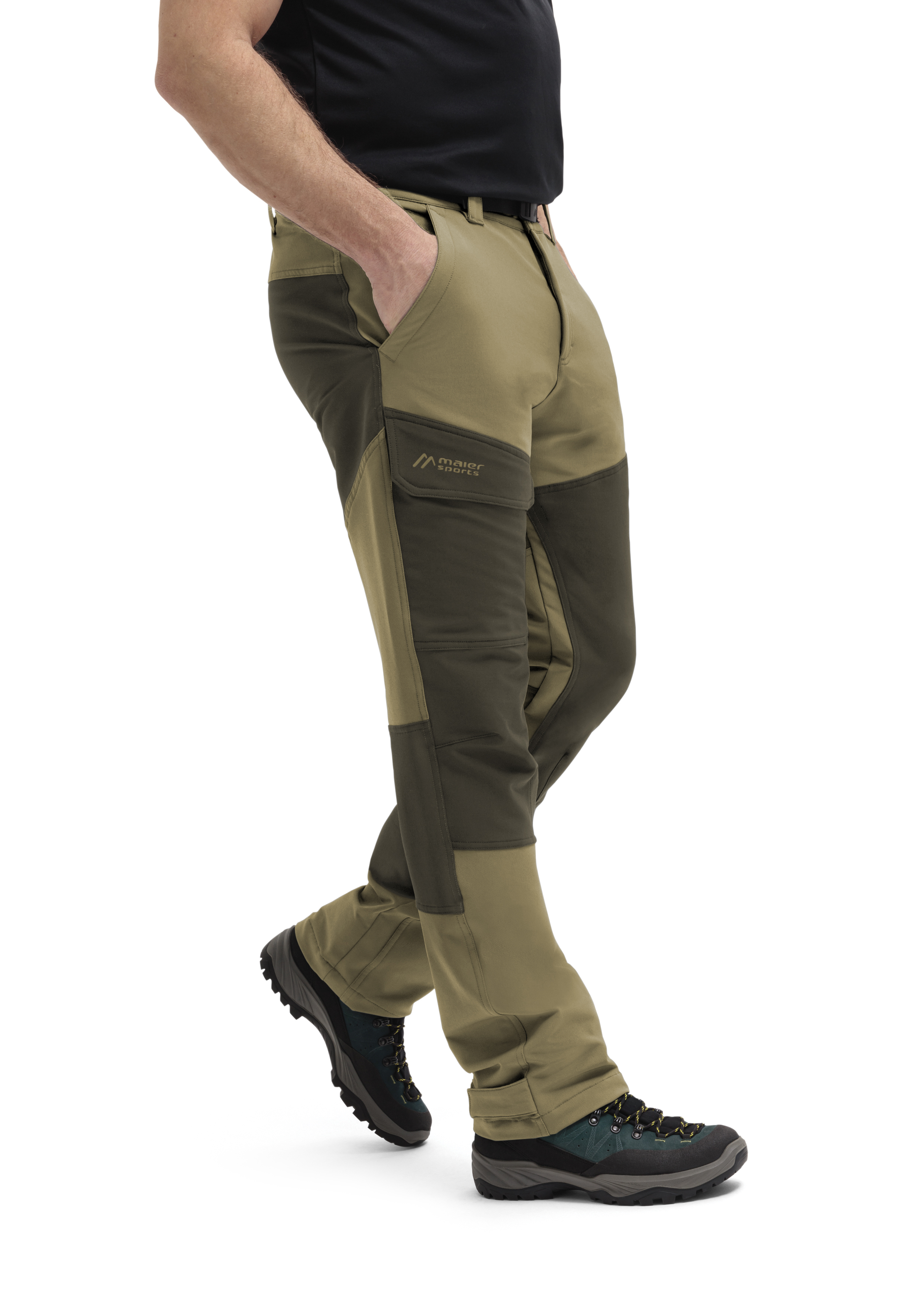 Fleeceflex M Hose, Outdoor, Lederhose, Kletterhose, Zweigeteilte Panels