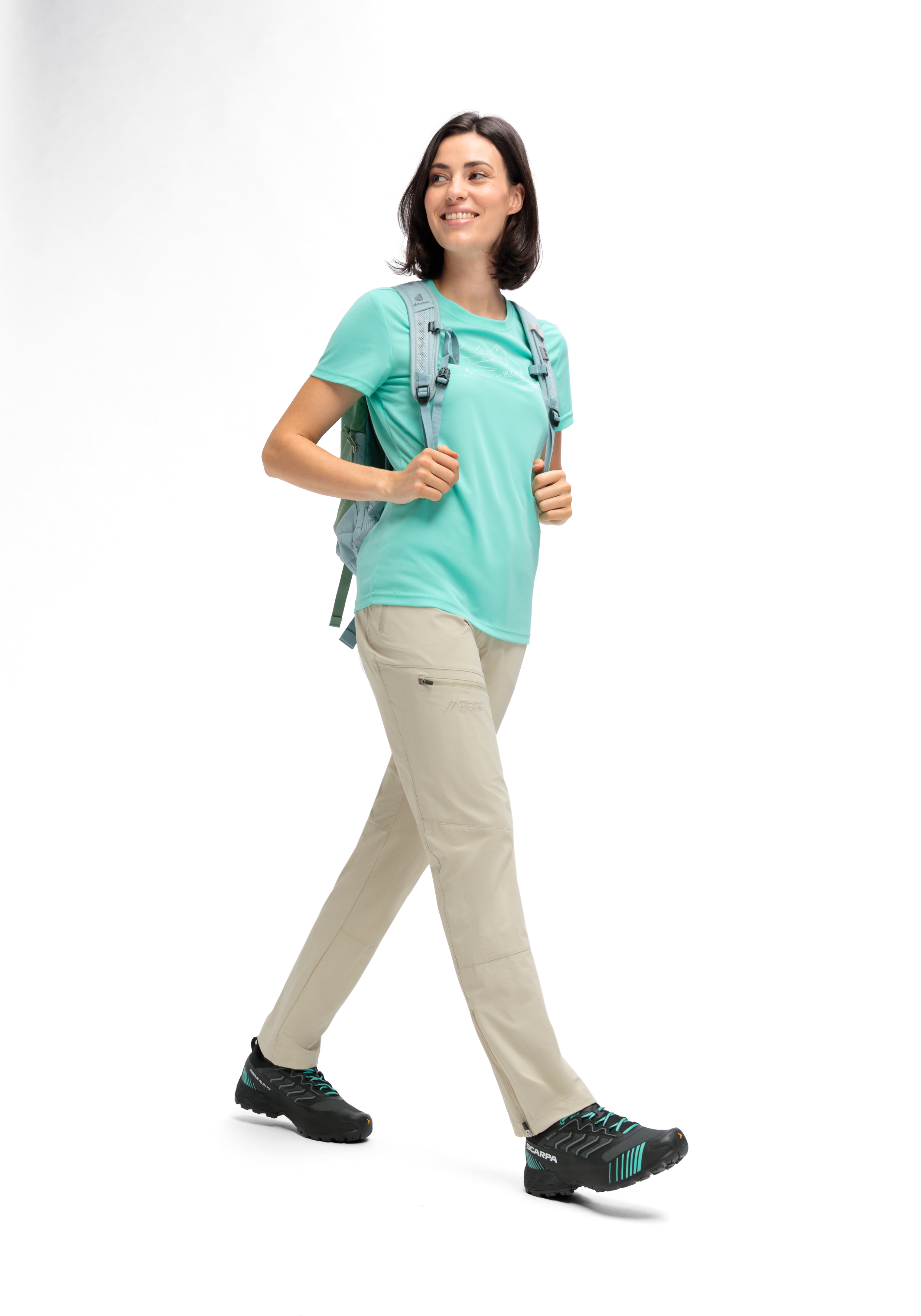 Inara slim Vario Langarm, Person, Hemd, Schuh, Hosen, Langarm, Person, Gehen, Schuh, Stehend
