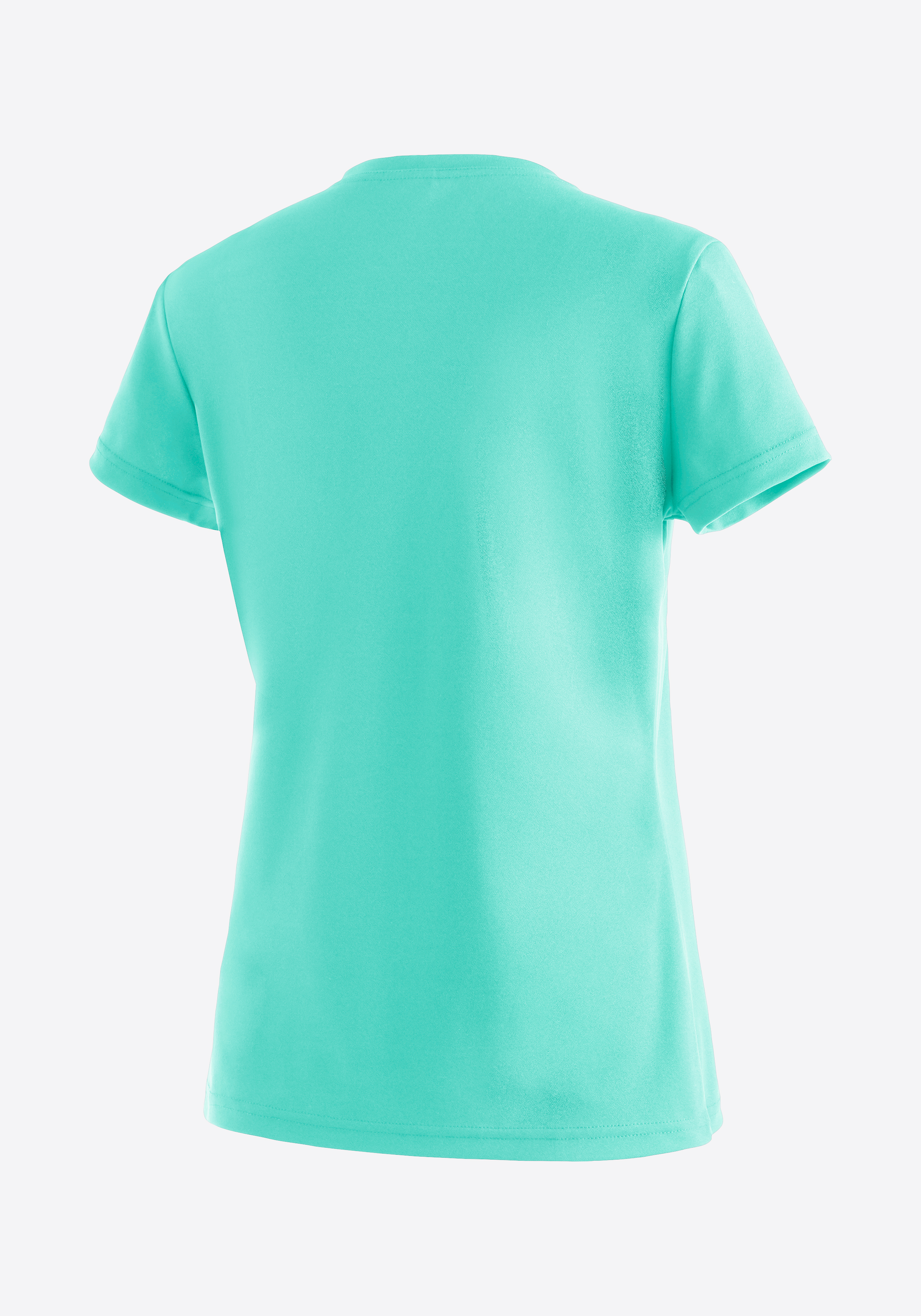 Bekleidung, T-shirt, T-Shirt, Kurzarm, Einfarbig, Unifarben, Türkis