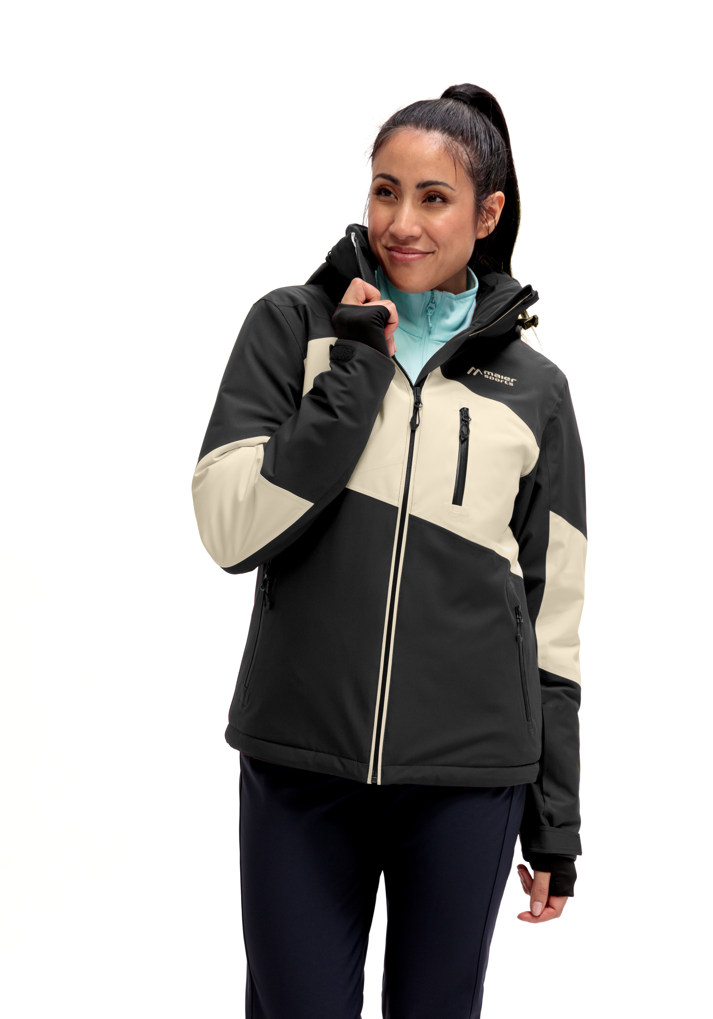 Amiata W Mantel, Jacke, Fleece, Person, Frau, Mantel, Jacke, Fleece, Person, Frau