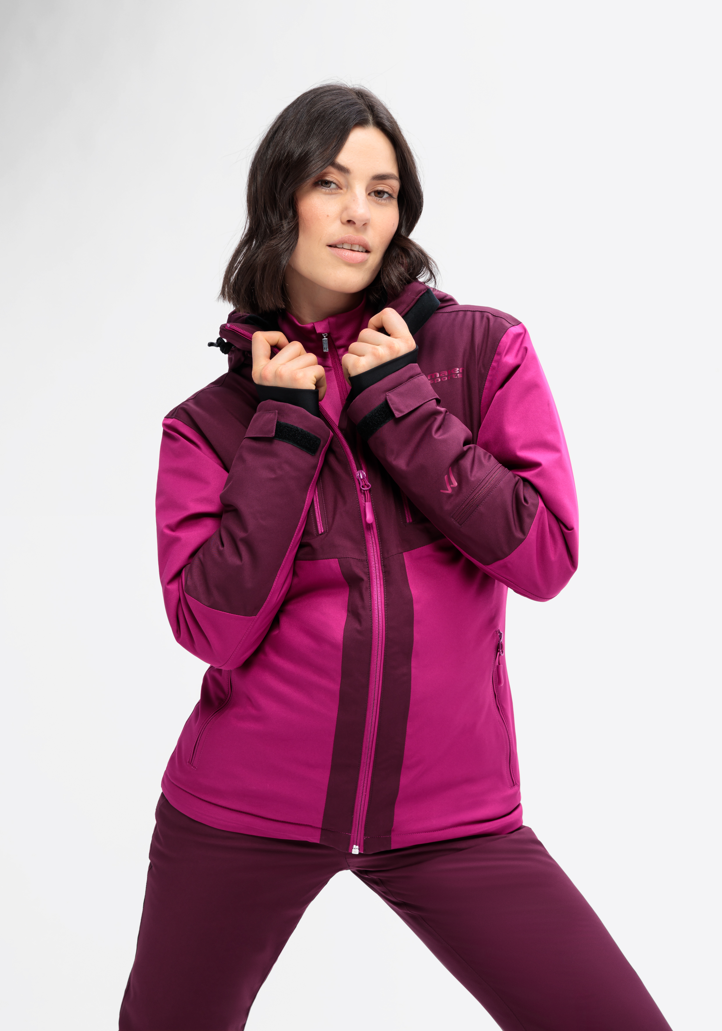 Mantel, Jacke, Langarm, Person, Frau