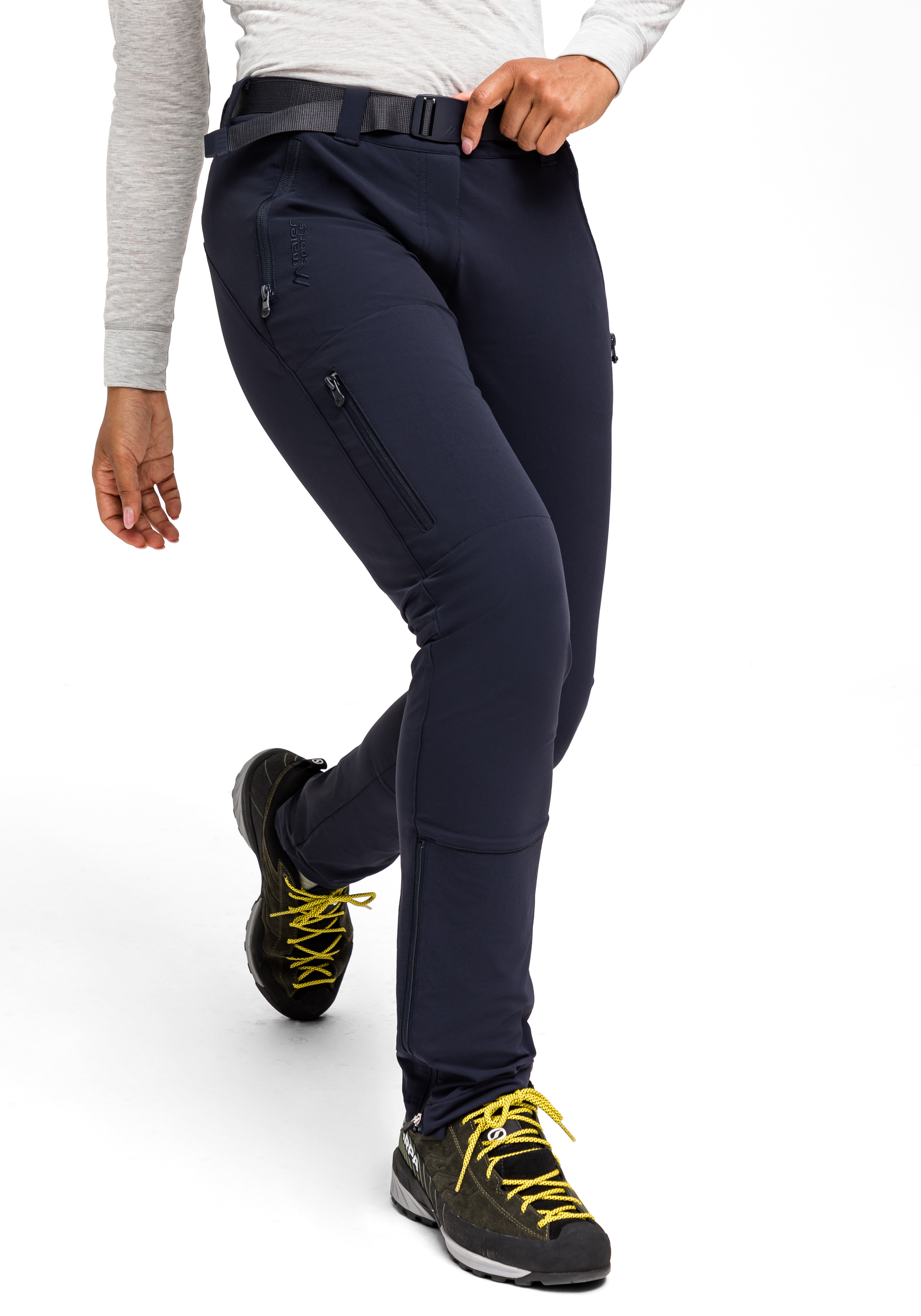 Lana slim Hose, Outdoor-Hose, Zweck: Freizeit, Reißverschluss-Taschen, Schuh?