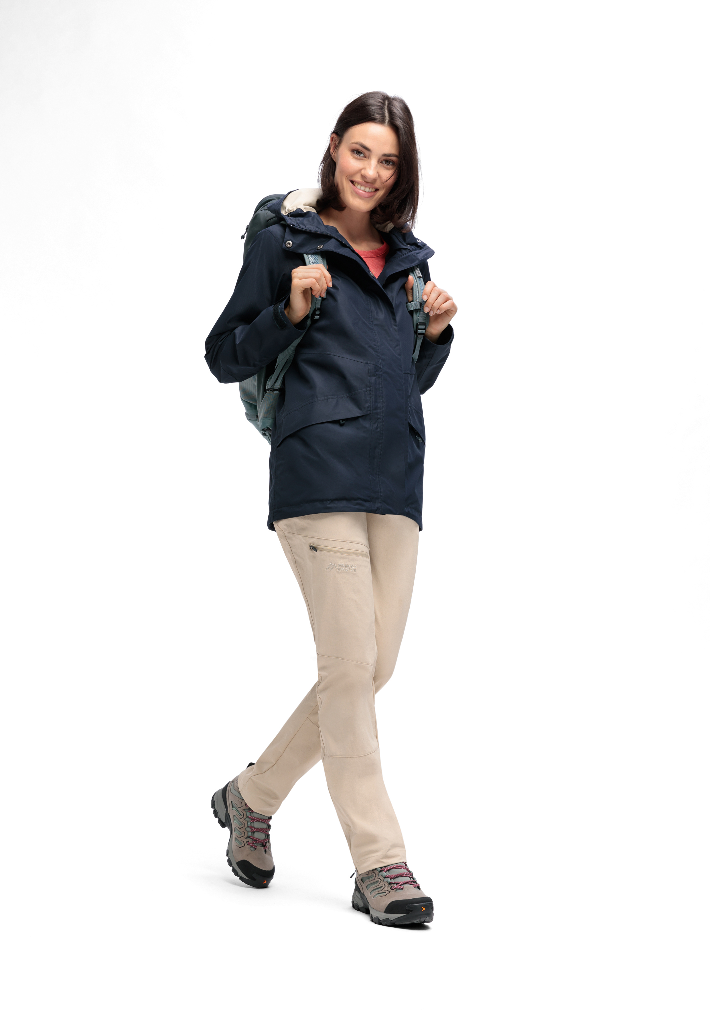 Brocken Long W Mantel, Langarm, Jacke, Person, Frau, Mantel, Jacke, Langarm, Person, Frau