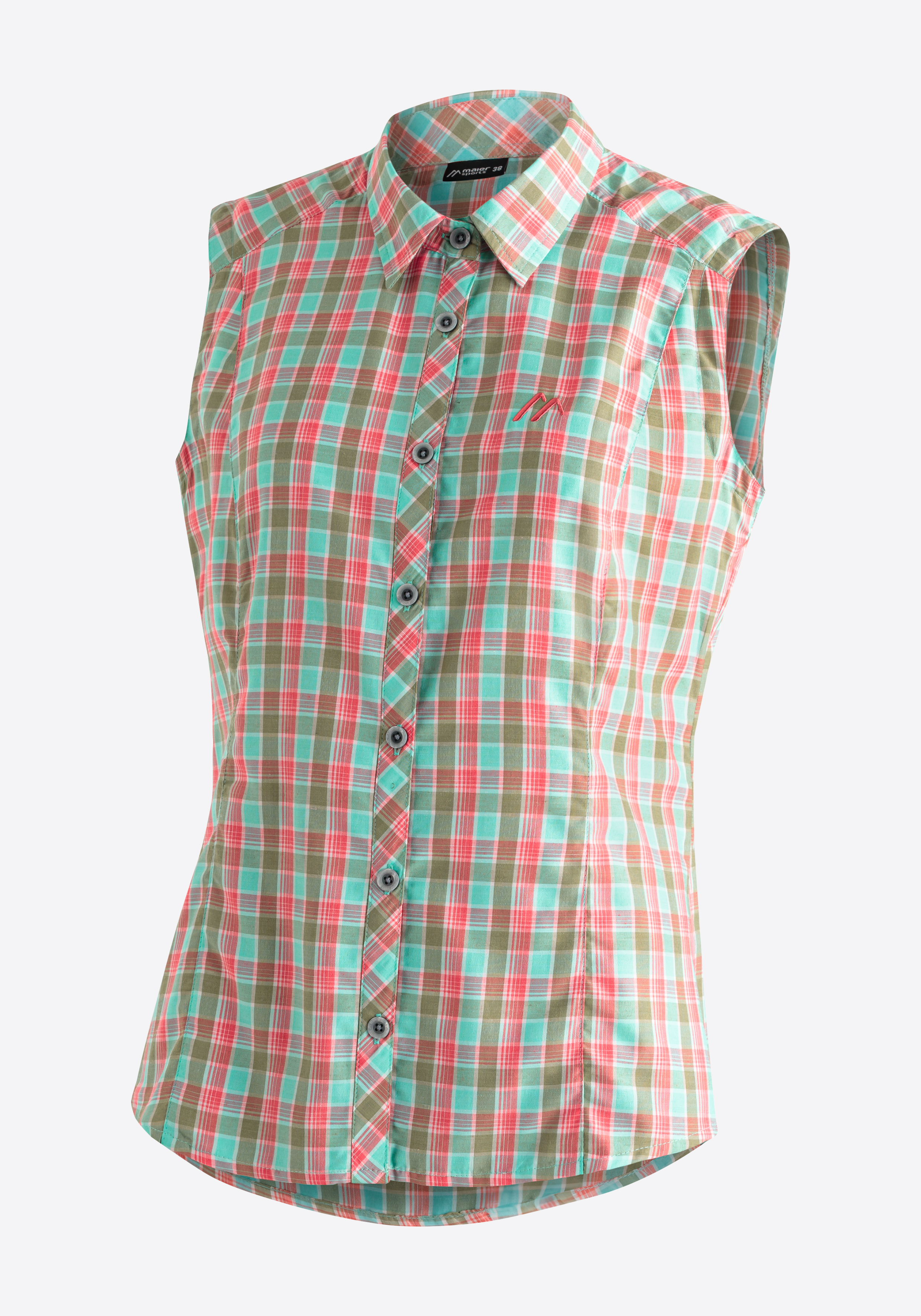 green lightblue red check