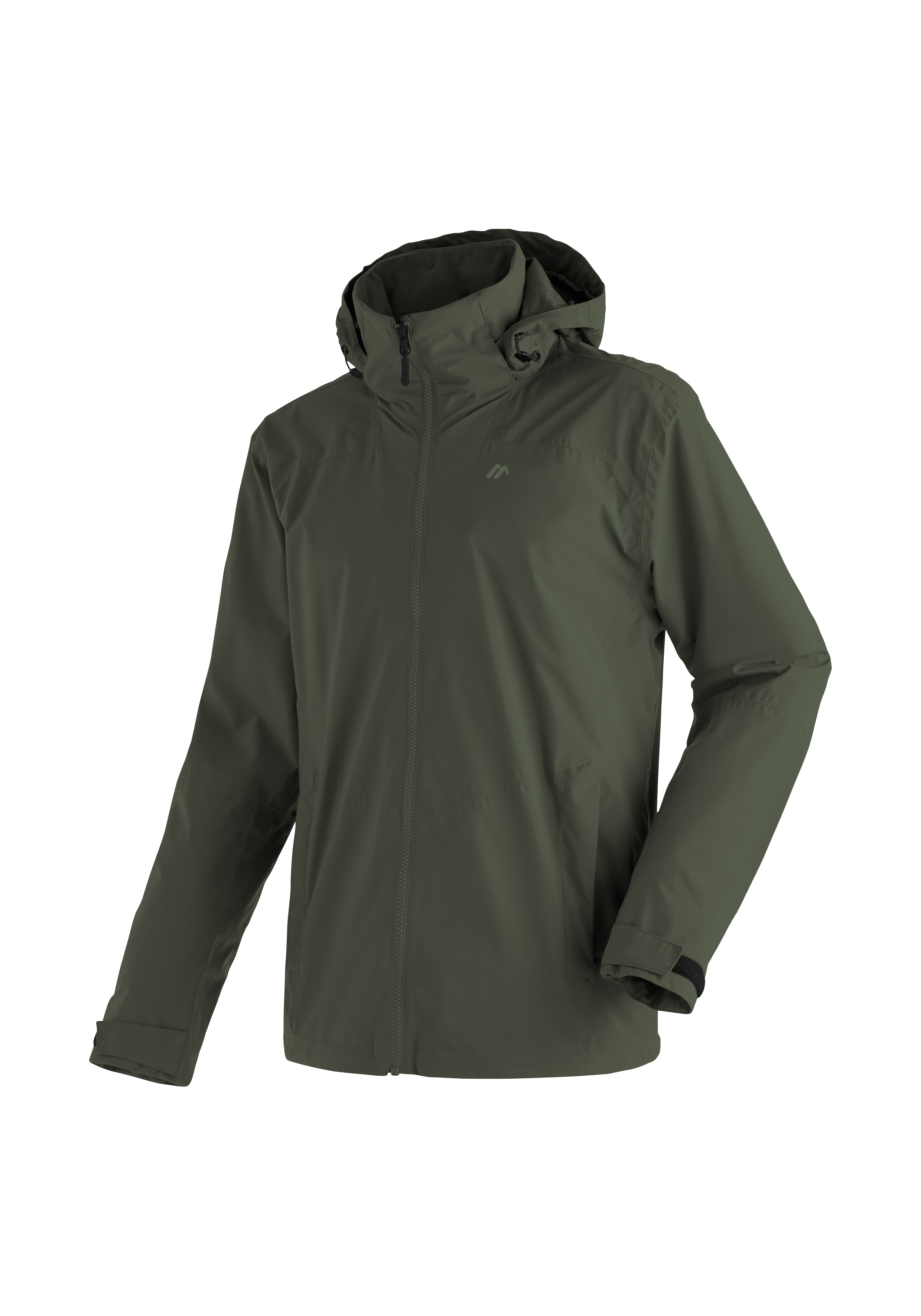 Metor rec M Herrenjacke, Outdoorjacke, Regenjacke, Hardshell, Olive Grün, Regenjacke, Hardshell, Olive, Kapuze, Reißverschluss