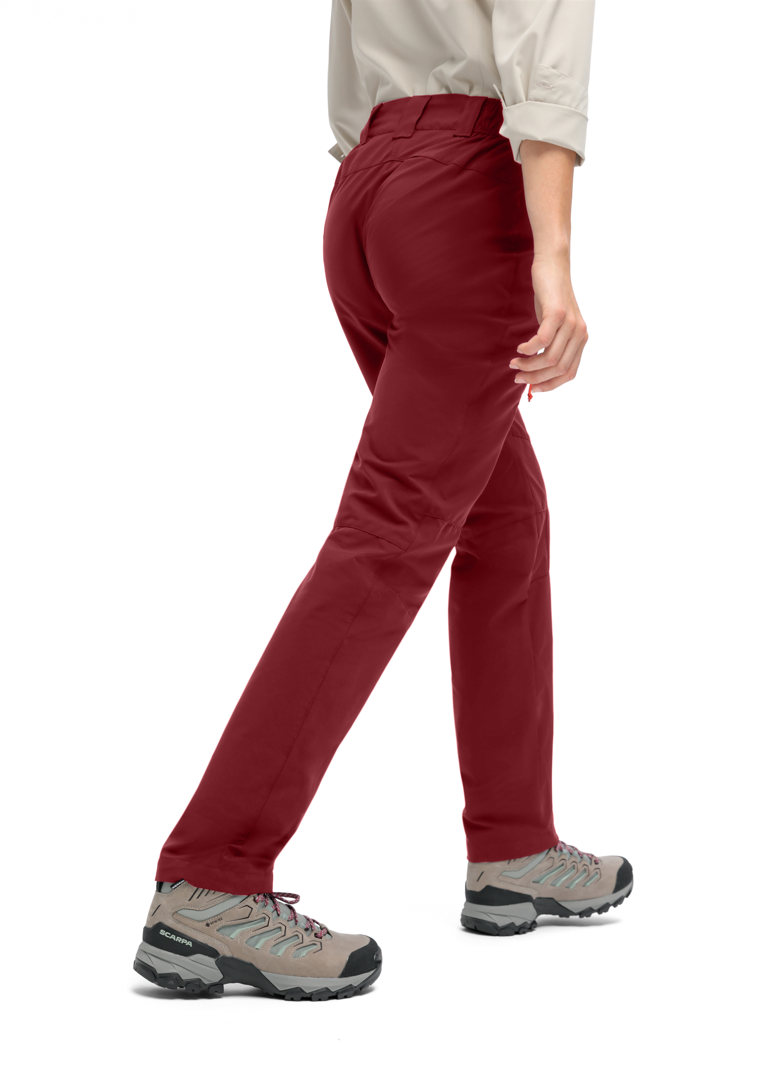 Hose, Hiking pants, Rot, Rotbraun, Wandern