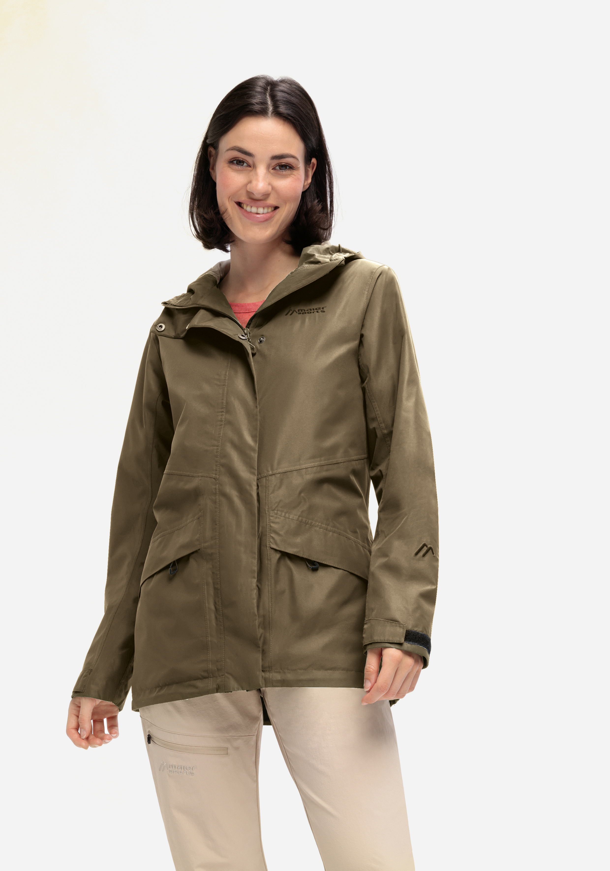 Mantel, Jacke, Erwachsener, Person, Frau