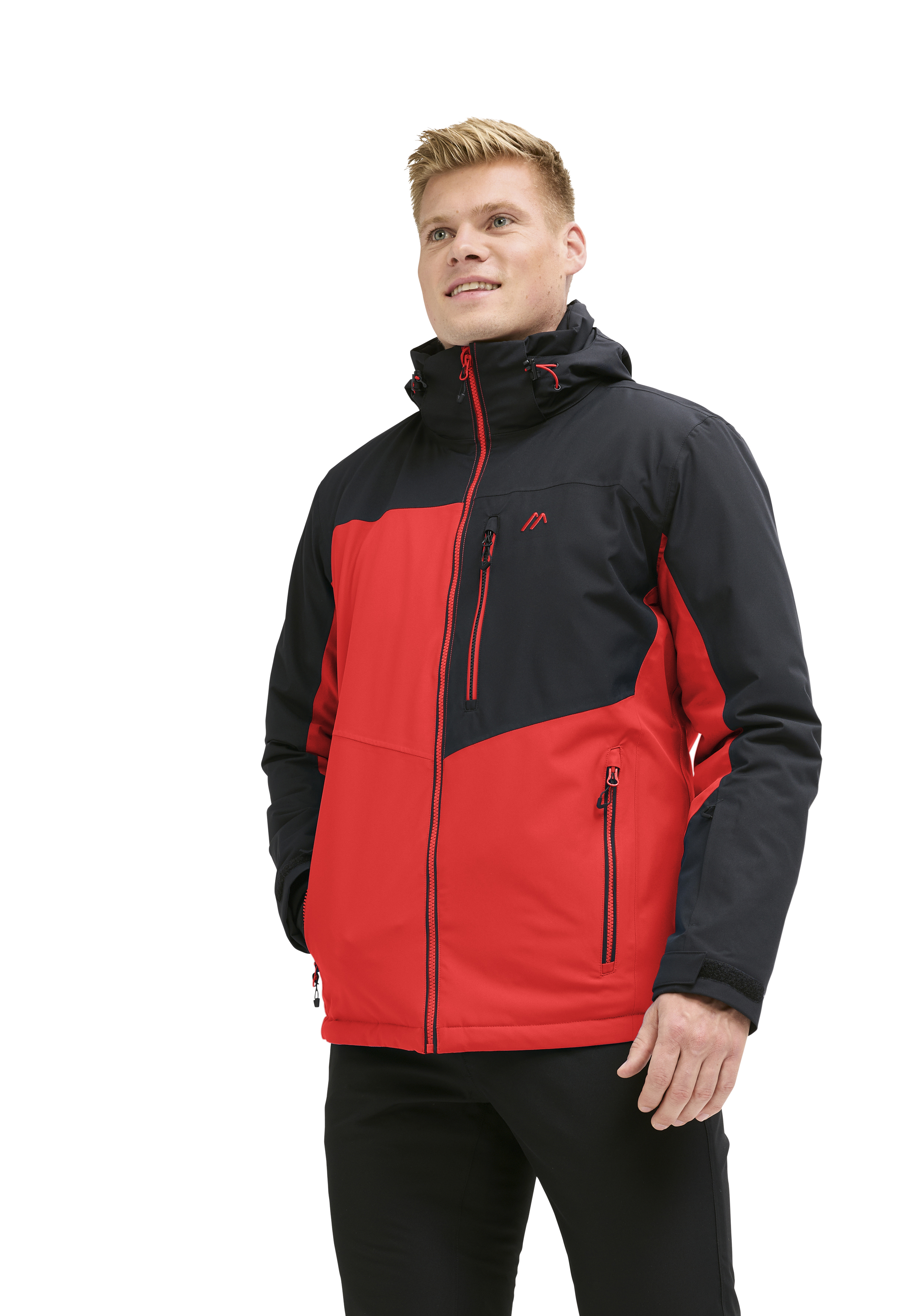 Jacke, Softshell, Regenjacke, Kontrast, Reißverschluss
