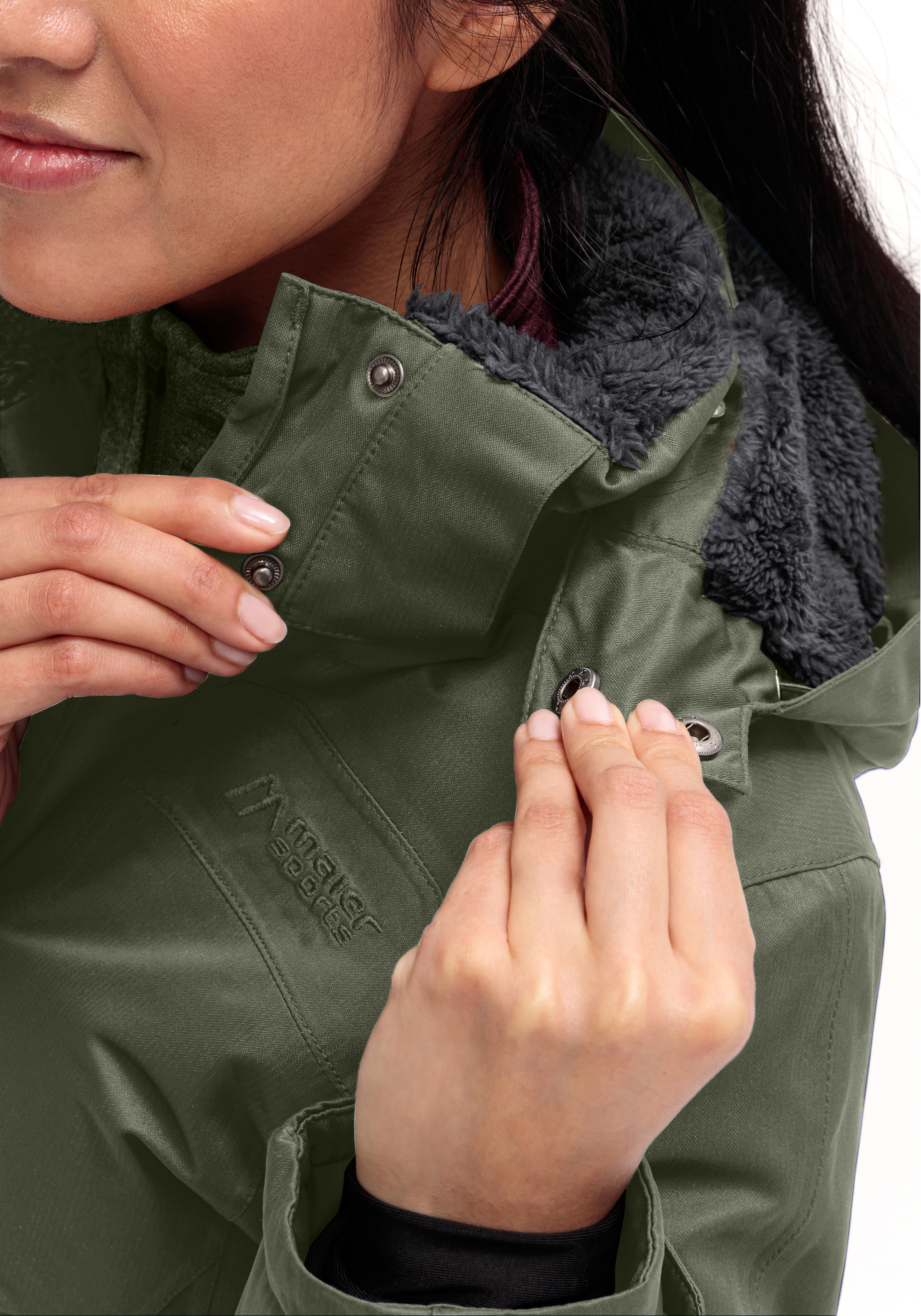 Finger, Hand, Person, Mantel, Jacke