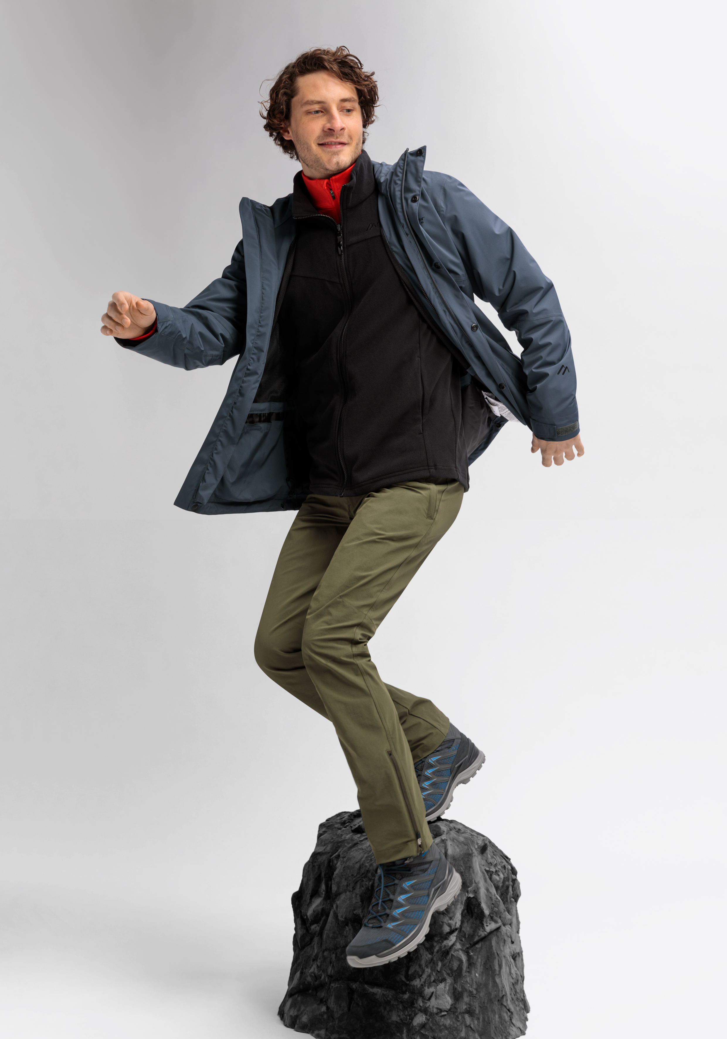 Mantel, Jacke, Langarm, Hosen, Blazer