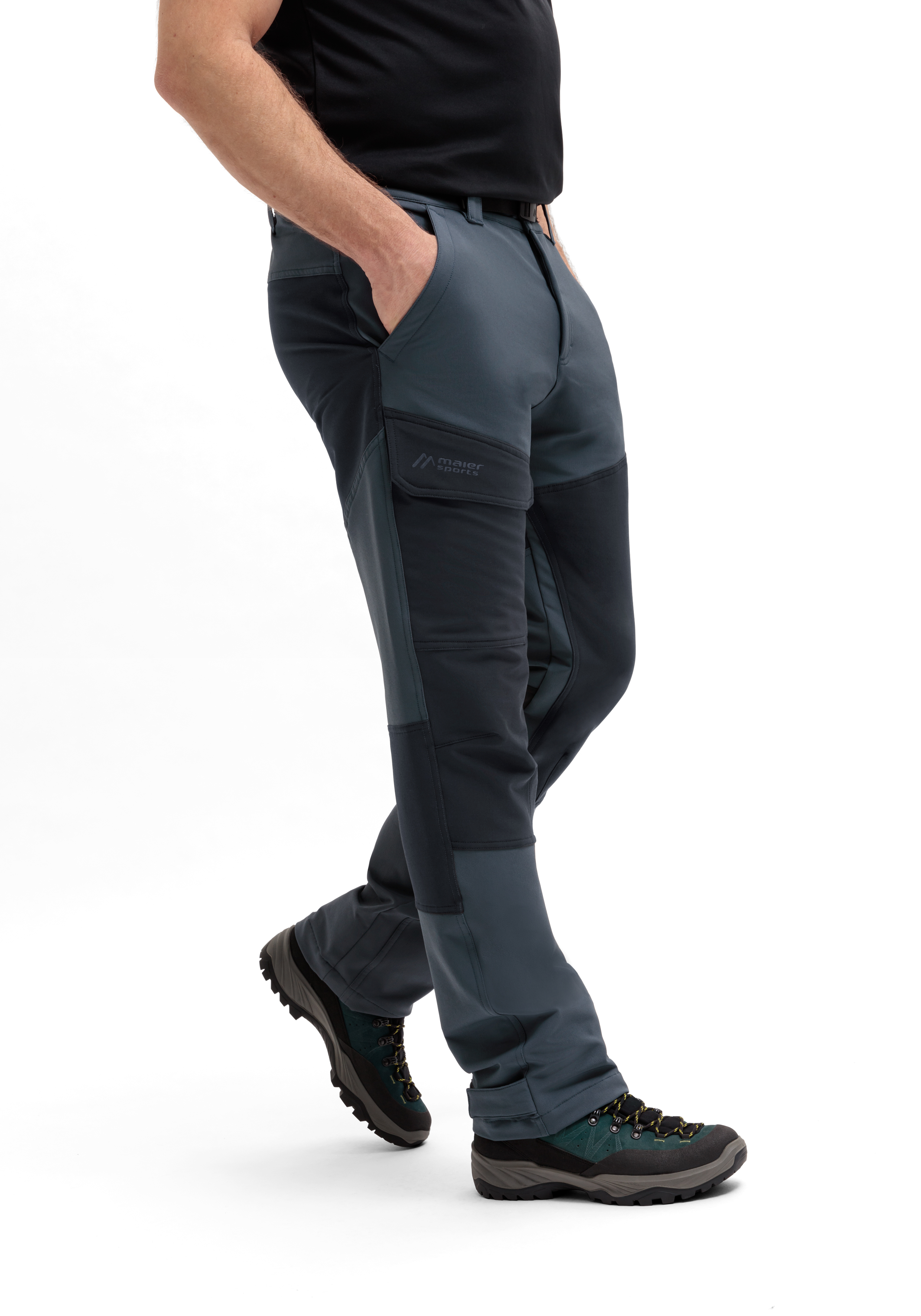 Fleeceflex M Hosen, Schuh, Erwachsener, Mann, Person, Hose, Outdoor, Herren, Softshell, Knöchel