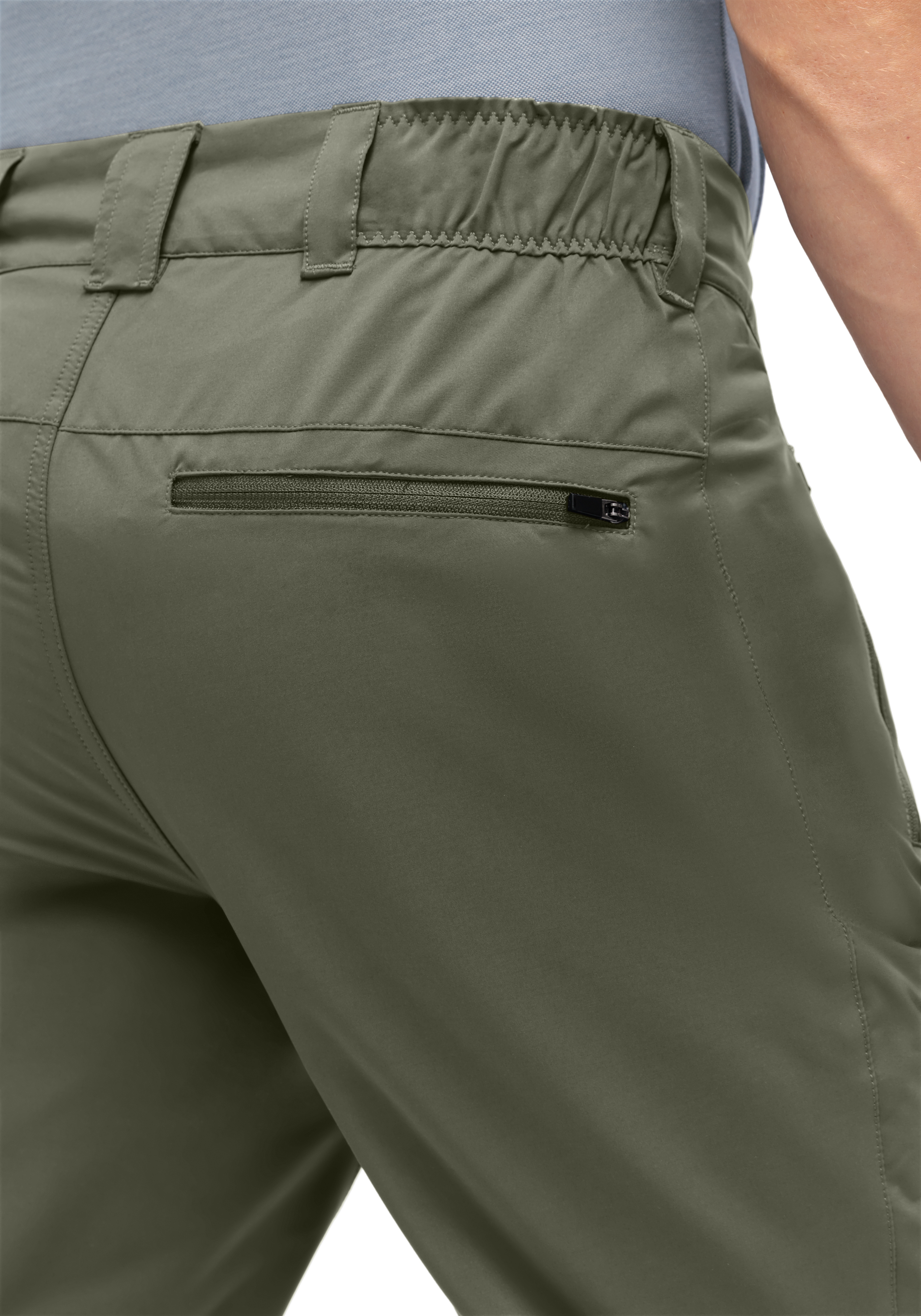 Hose, Jogginghose, Seitentasche, Schlitz-Reißverschluss, Elastischer Bund, tasche, hose, reissverschluss, pocket, omaha?, twill, pants, zipper, olive, back pocket