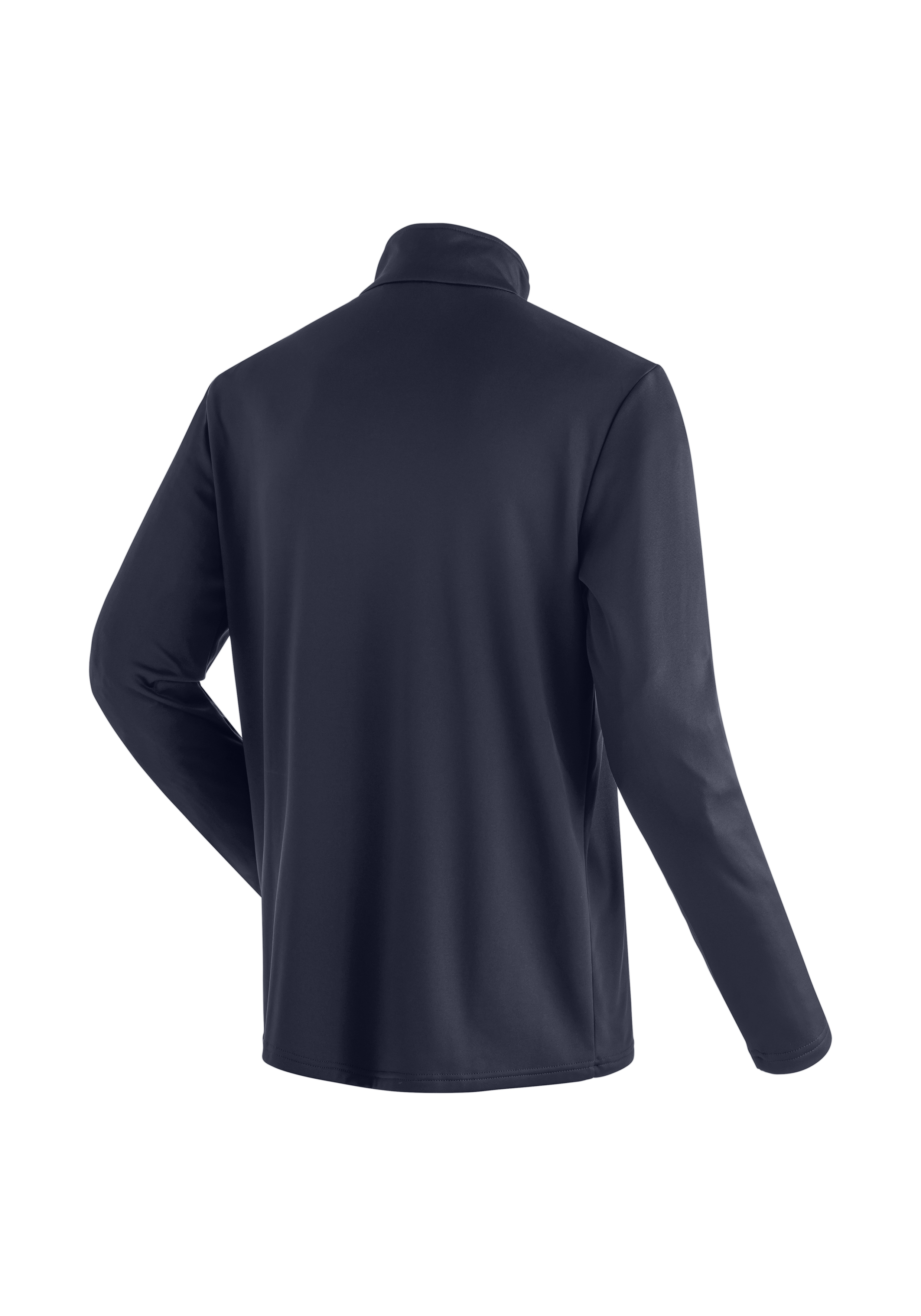 Jacket, Long sleeve, Navy blue, Smooth fabric, No zipper