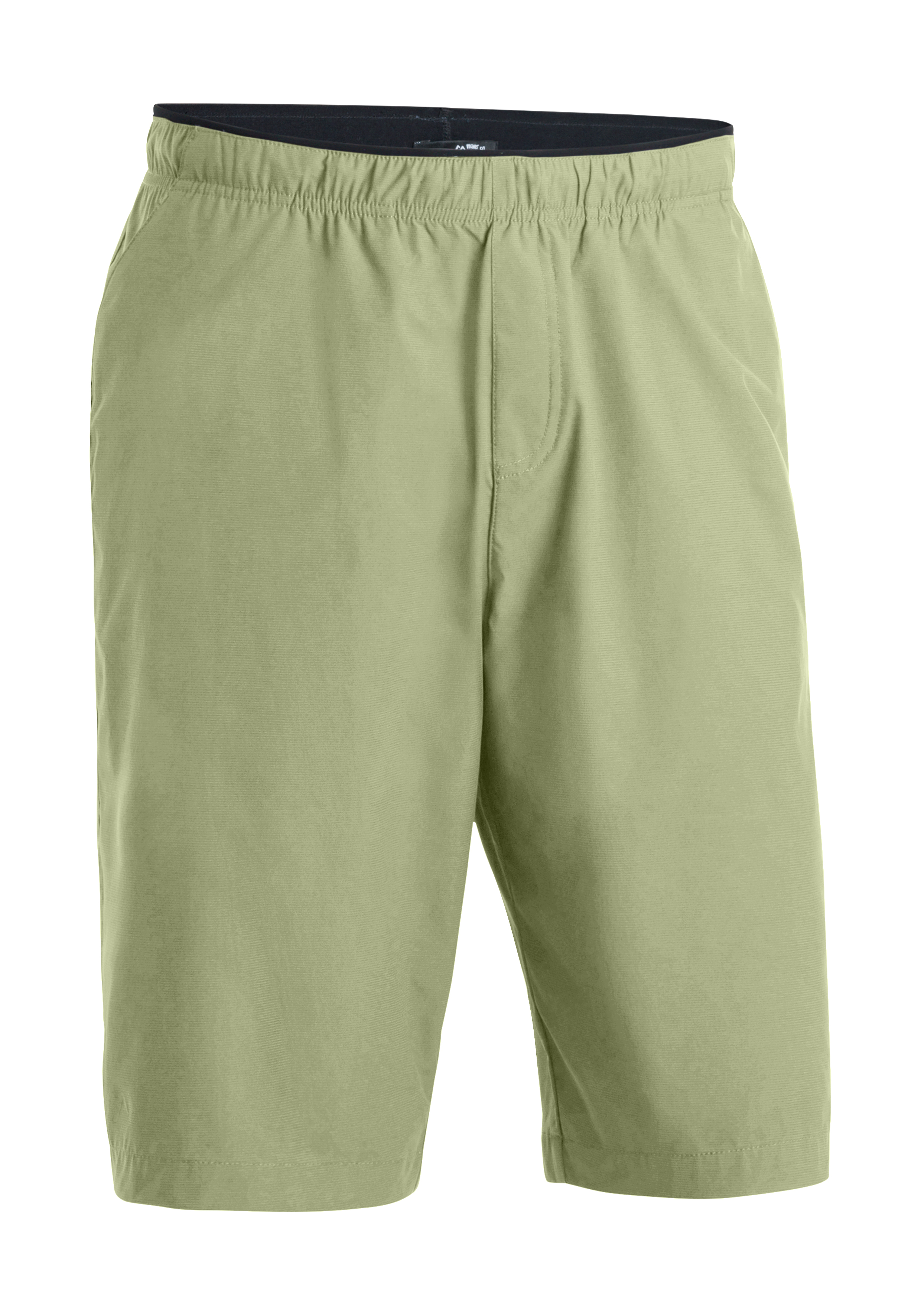 Fort Bermuda M Kurze Hose, Shorts, Olivgrün, Kunstfaser, Gummibund