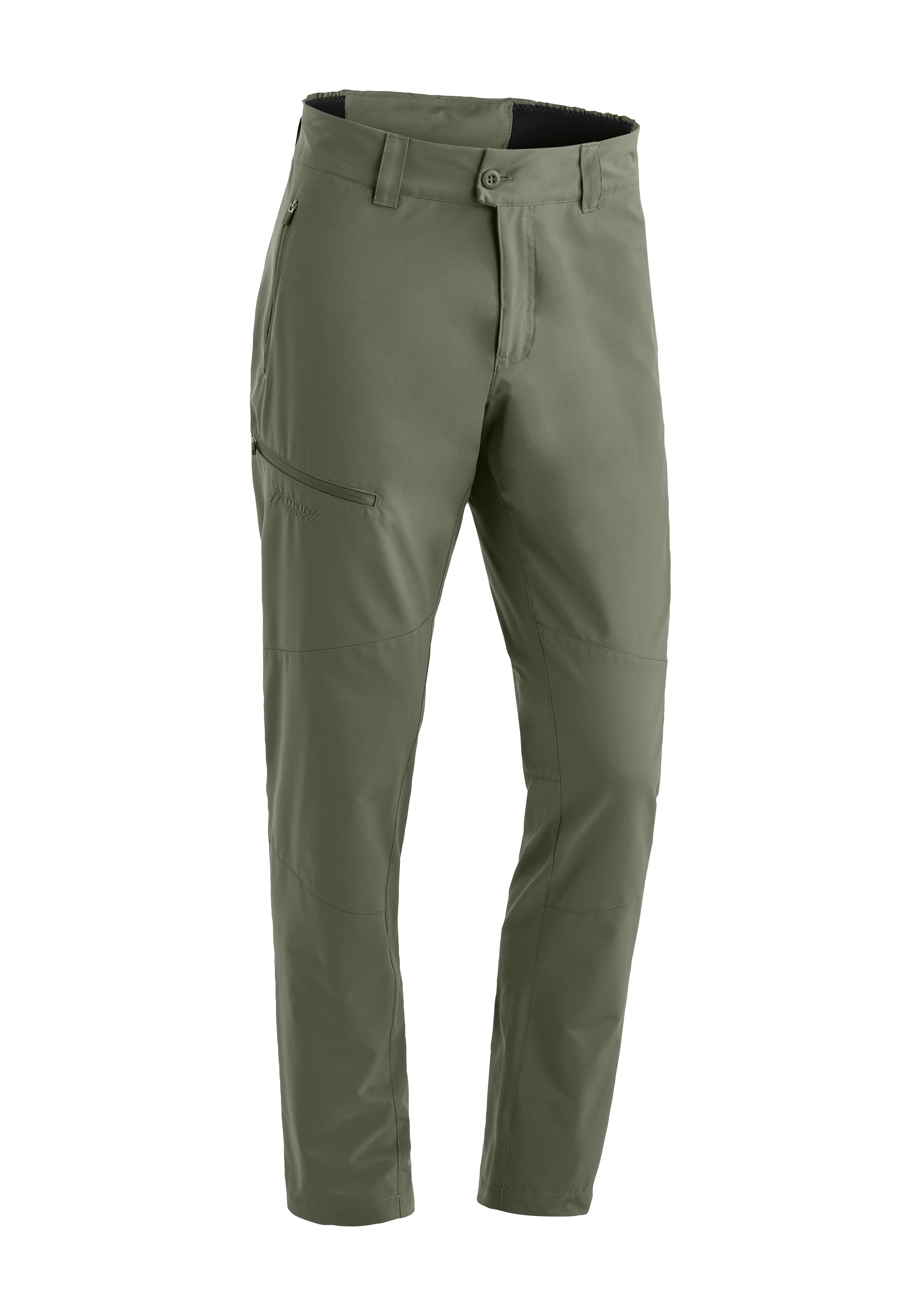 Nil Loop Hose, Outdoor, Gürtel/Haft, Reißverschluss-Tasche, Kunstfaser, Hose, Outdoor, Cargo, Isoliert, Grün, Hose, Reißverschluss-Taschen, Stretch, Olivegrün, Klettverschluss/Knopf