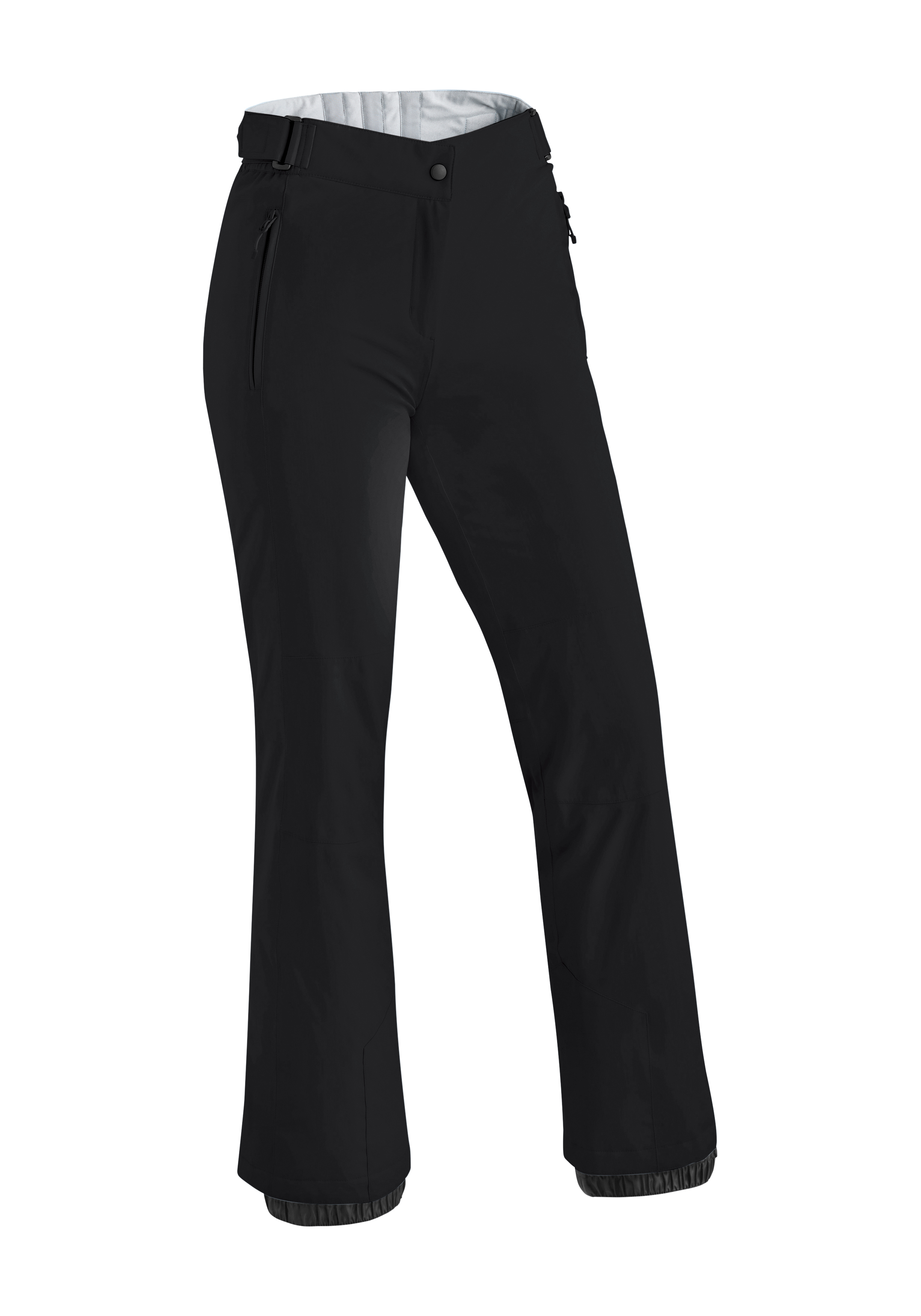 Hose, Schwarz, Skihose, Outdoor, Gürtel