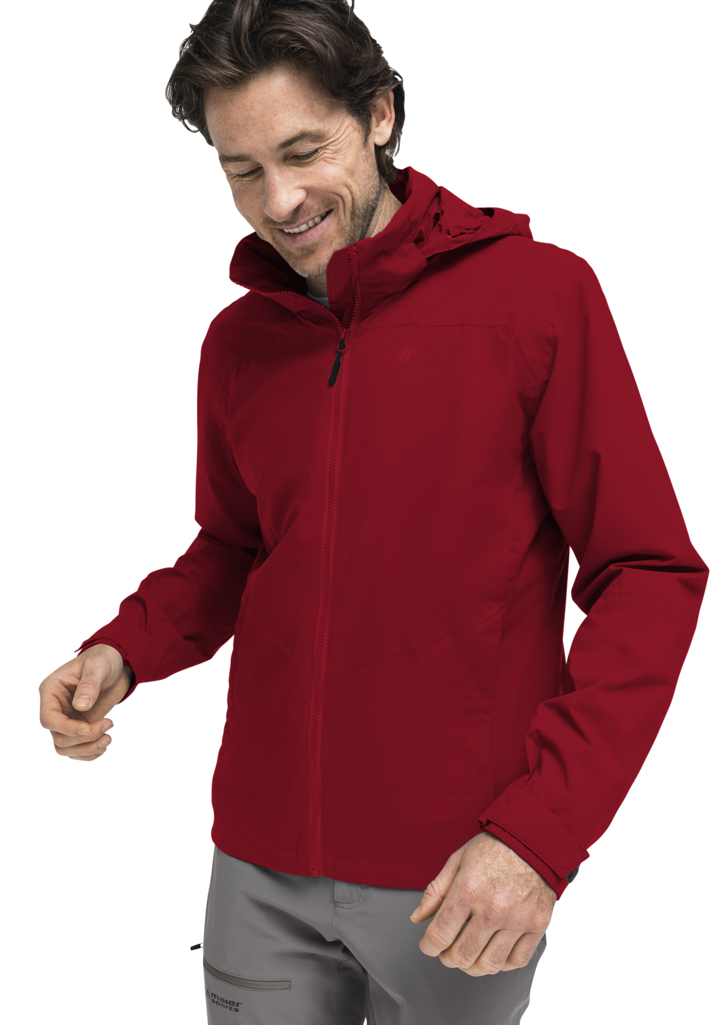 Bekleidung, Mantel, Jacke, Gesicht, Person, jacke, windbreaker, rot, hoodie, reissverschluss