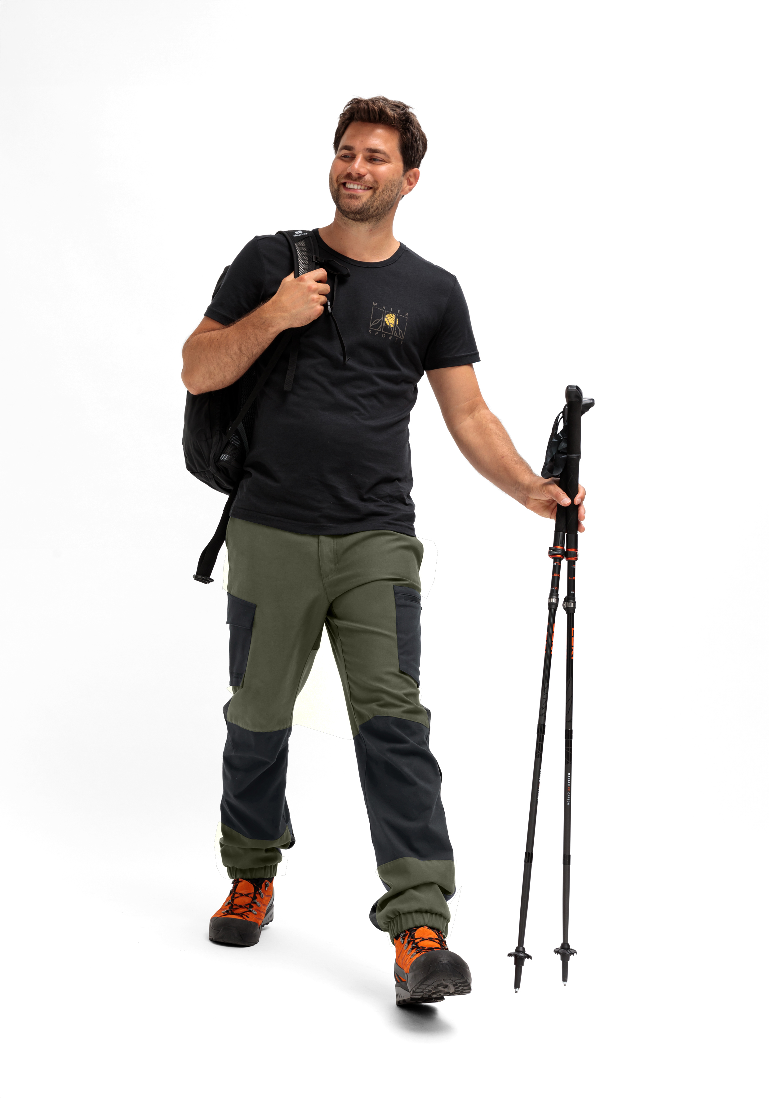 Hiking pants, Outdoor pants, Trekking trousers, Walking gear, Backpack carrying