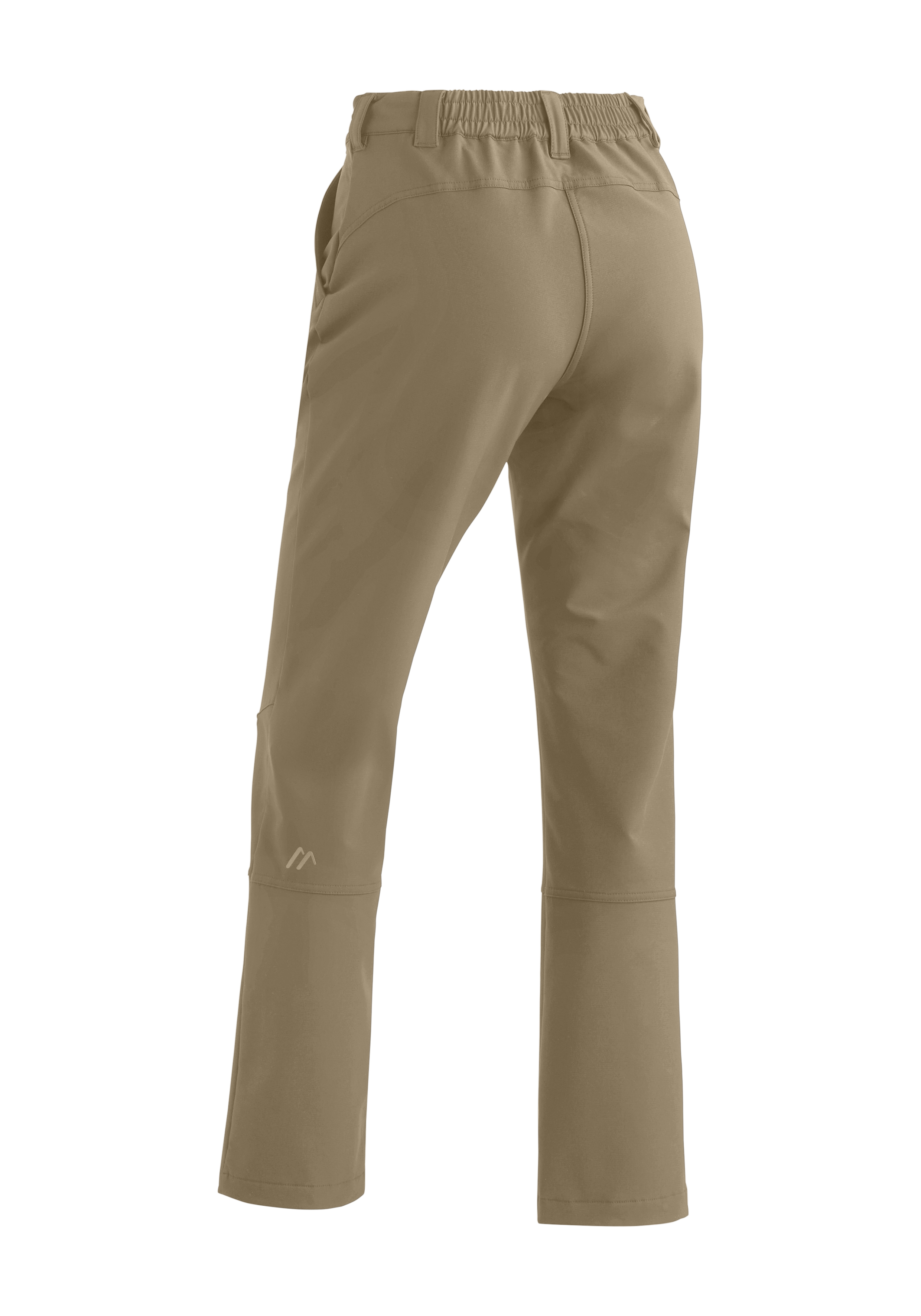 Hose, Beige, Gummizug, Knöchellänge, Stretchhose