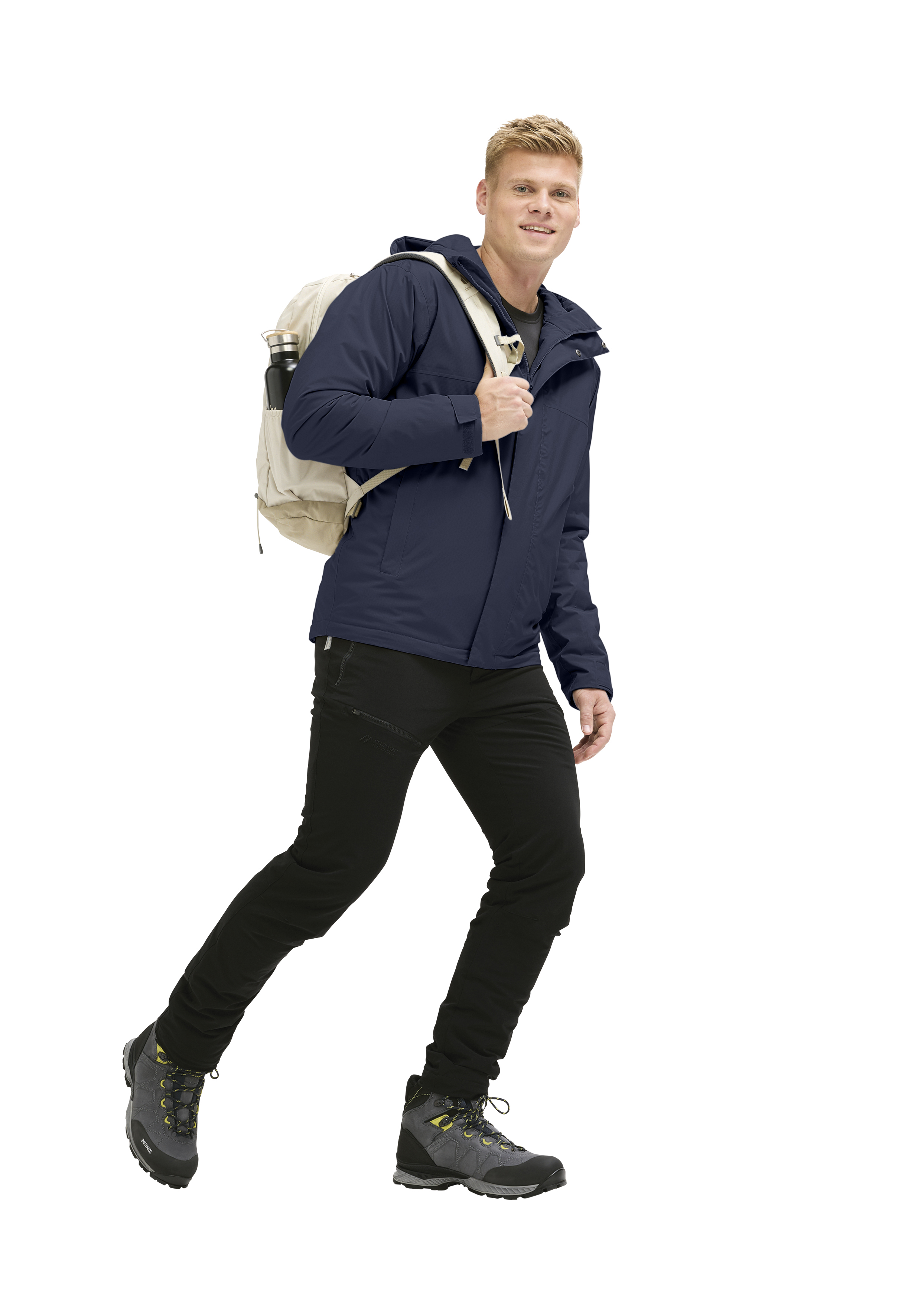 Elite Warm M Jacket, Herrenjacke, Nachtblau, Outdoor, Rucksack