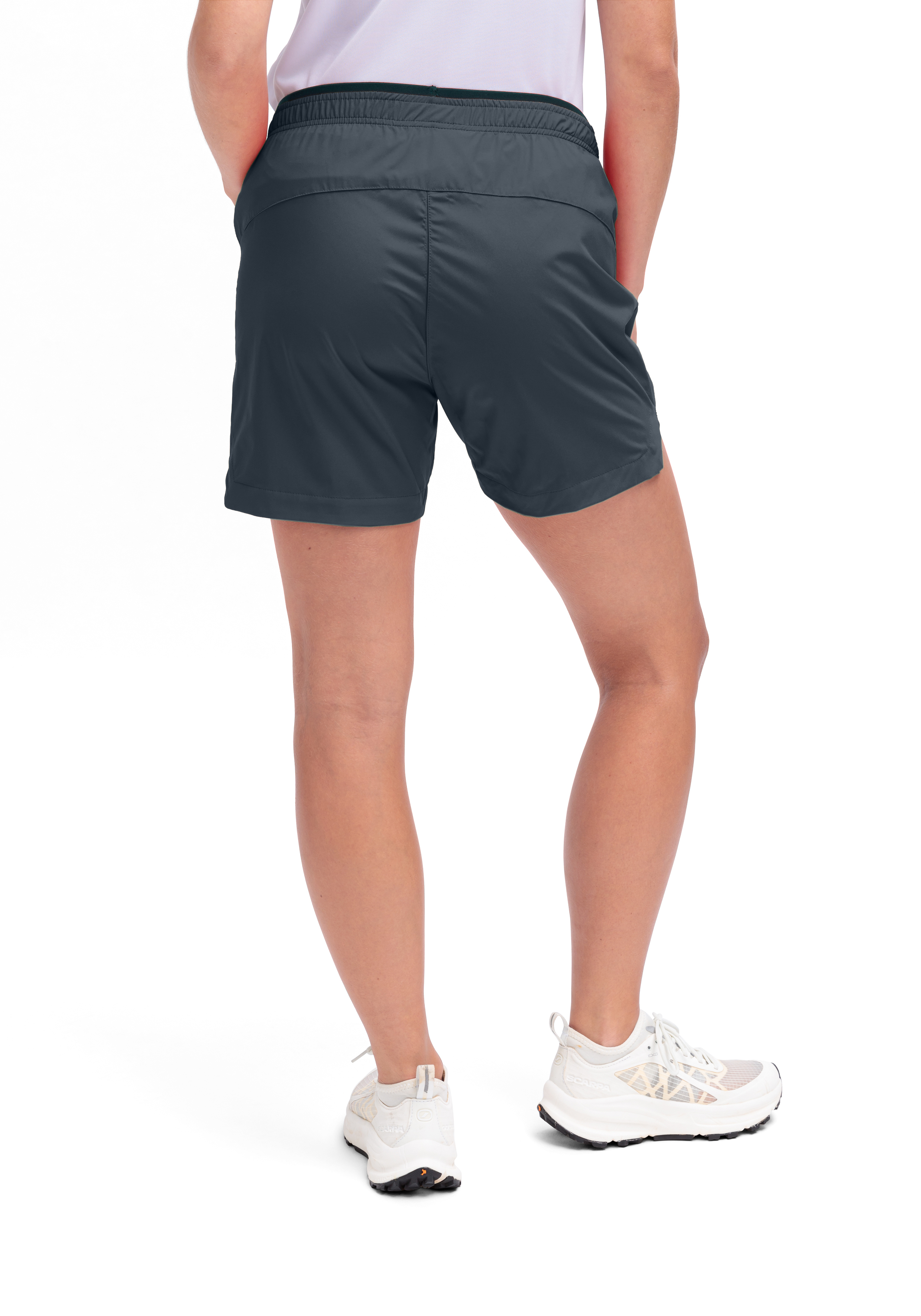 Kurze Hose, Damen, Schwarz, Sporthose, Outdoor