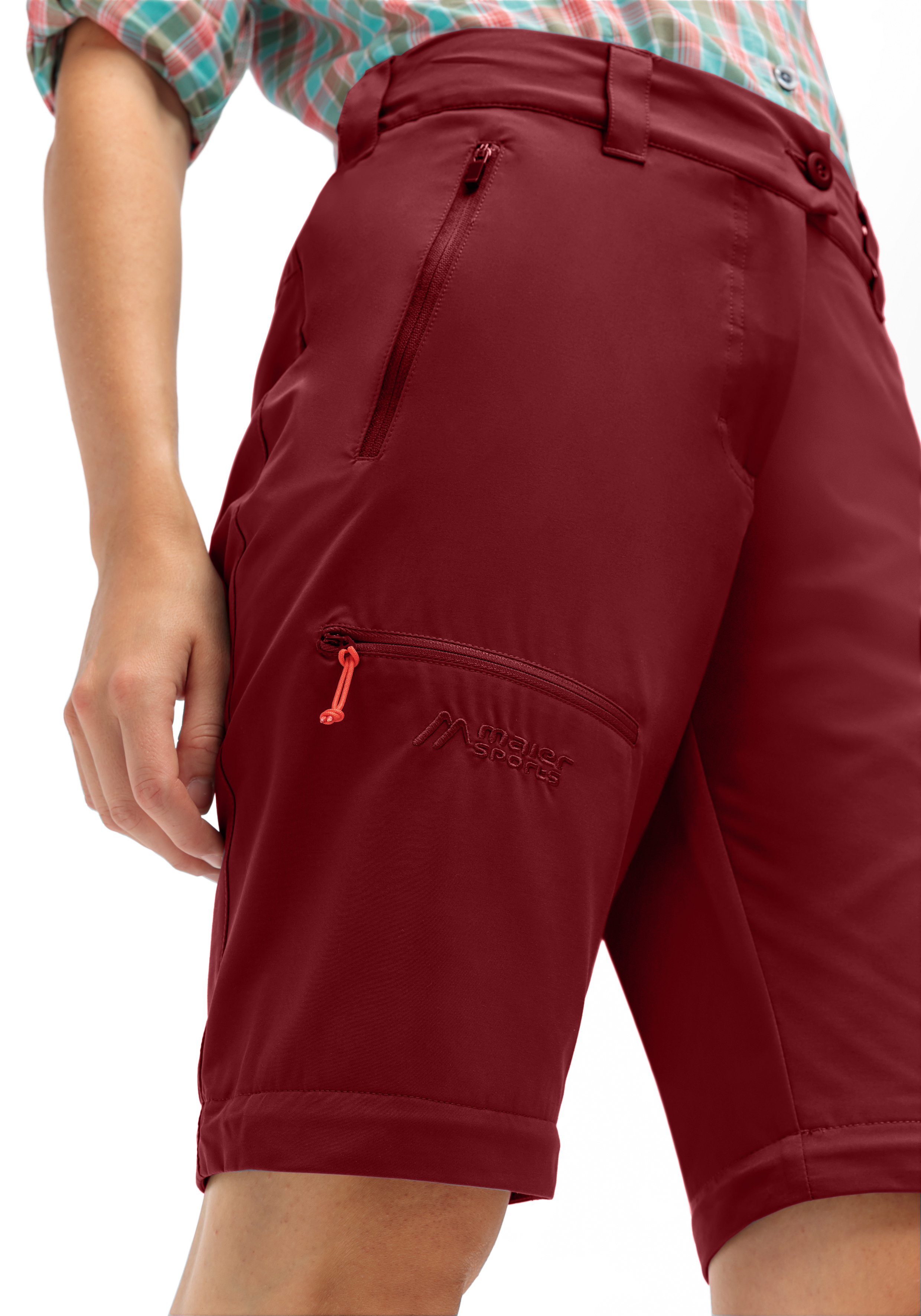 kurze_hose, rot, reißverschluss, tasche, material