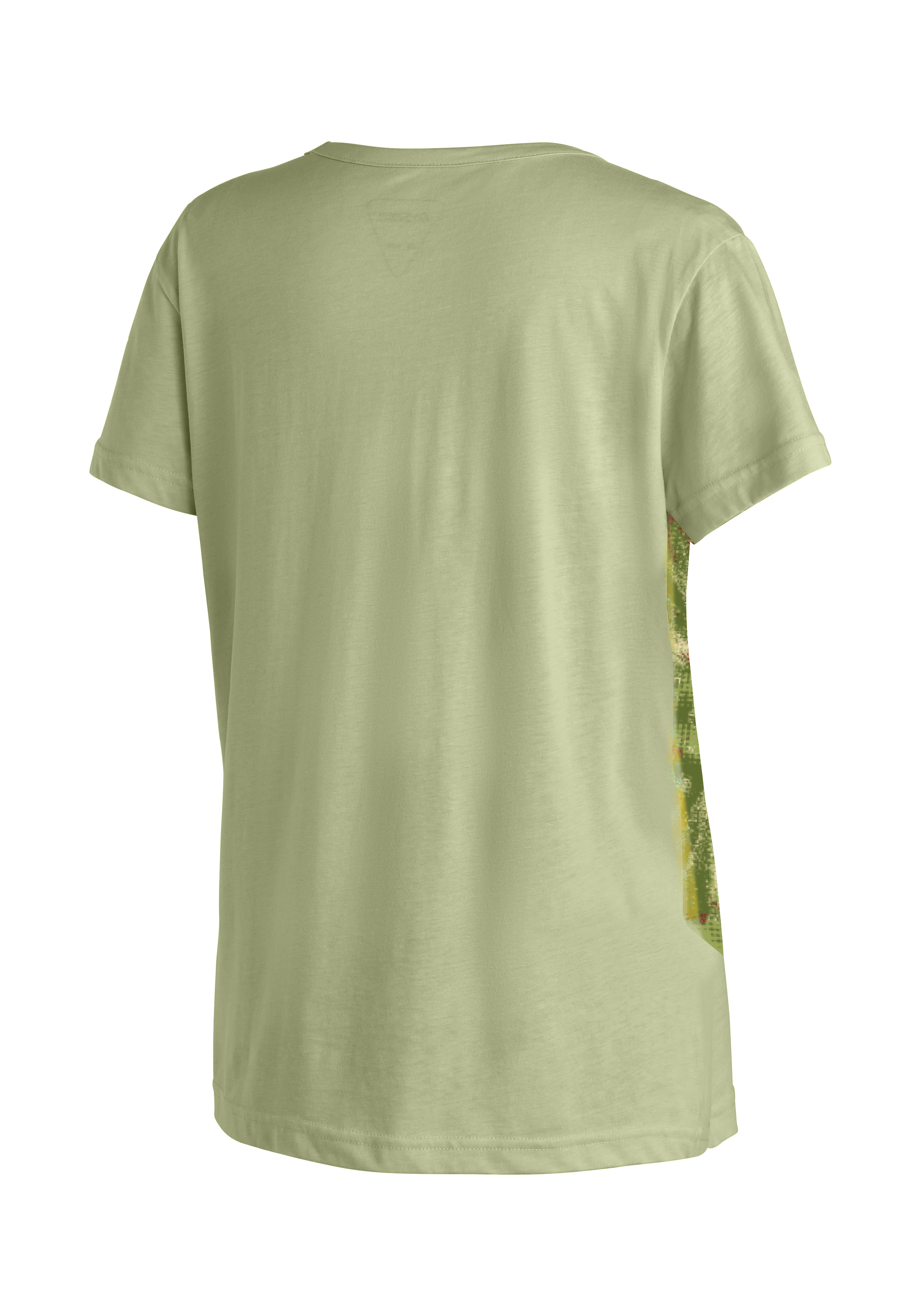 T-Shirt, Kurzarm, Rundhals, Uni, Olivgrün