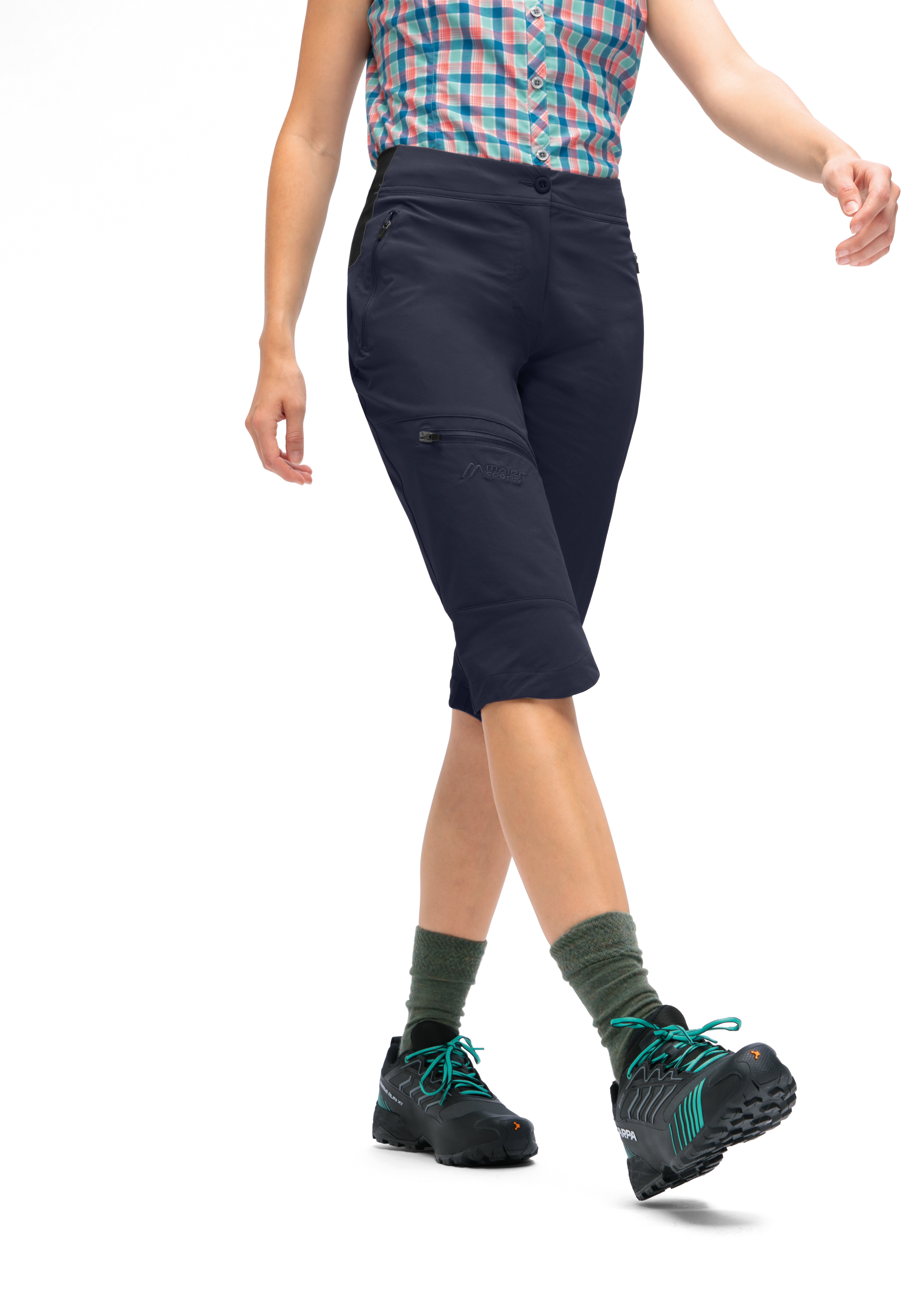 Inara slim Capri Vario Kurze Hose, Schuh, Hosen, Sneaker, Person, Kurze Hose, Hosen, Schuh, Person, Turnschuh