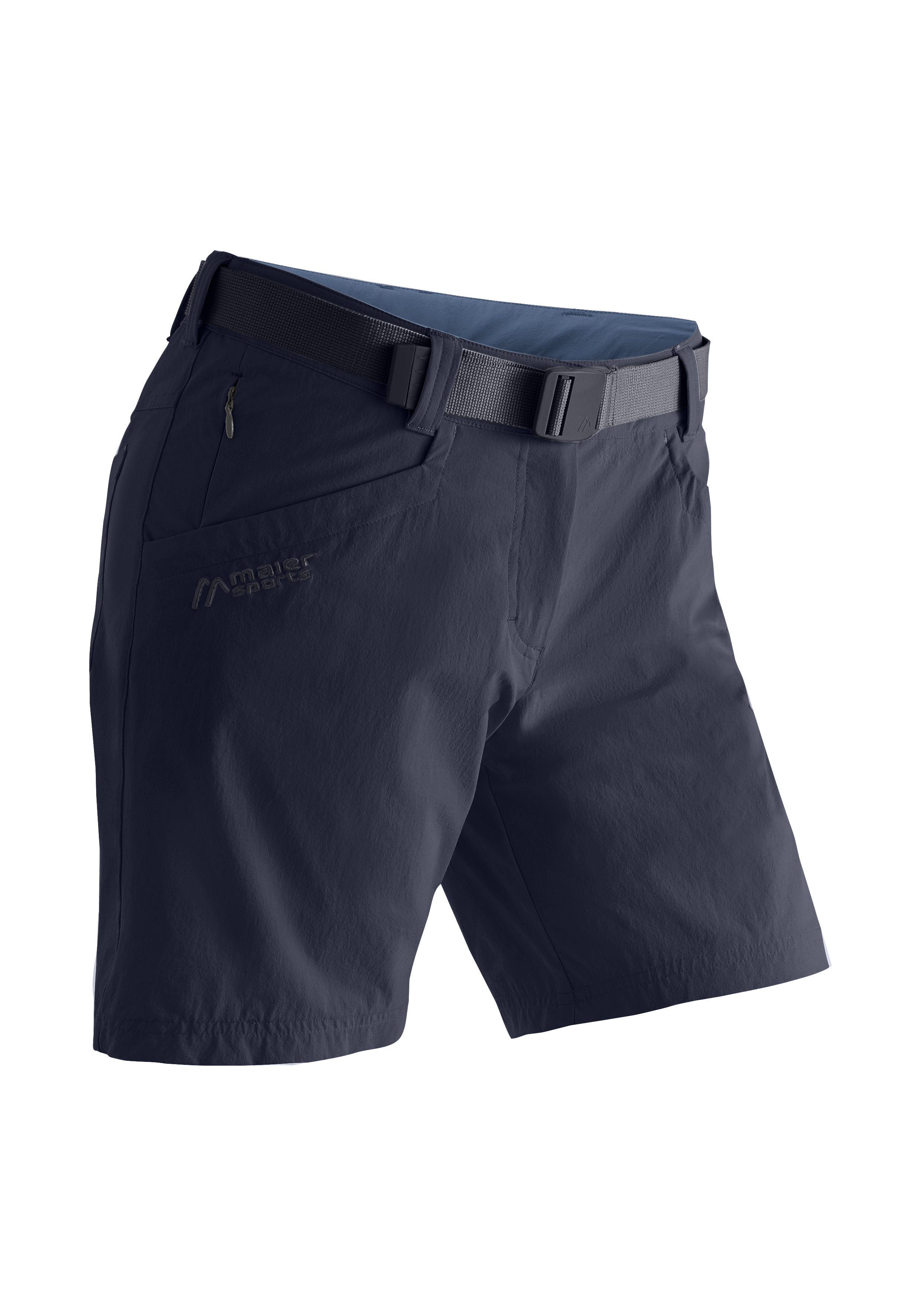 Hose, Shorts, Outdoor, Navy, Gürtel