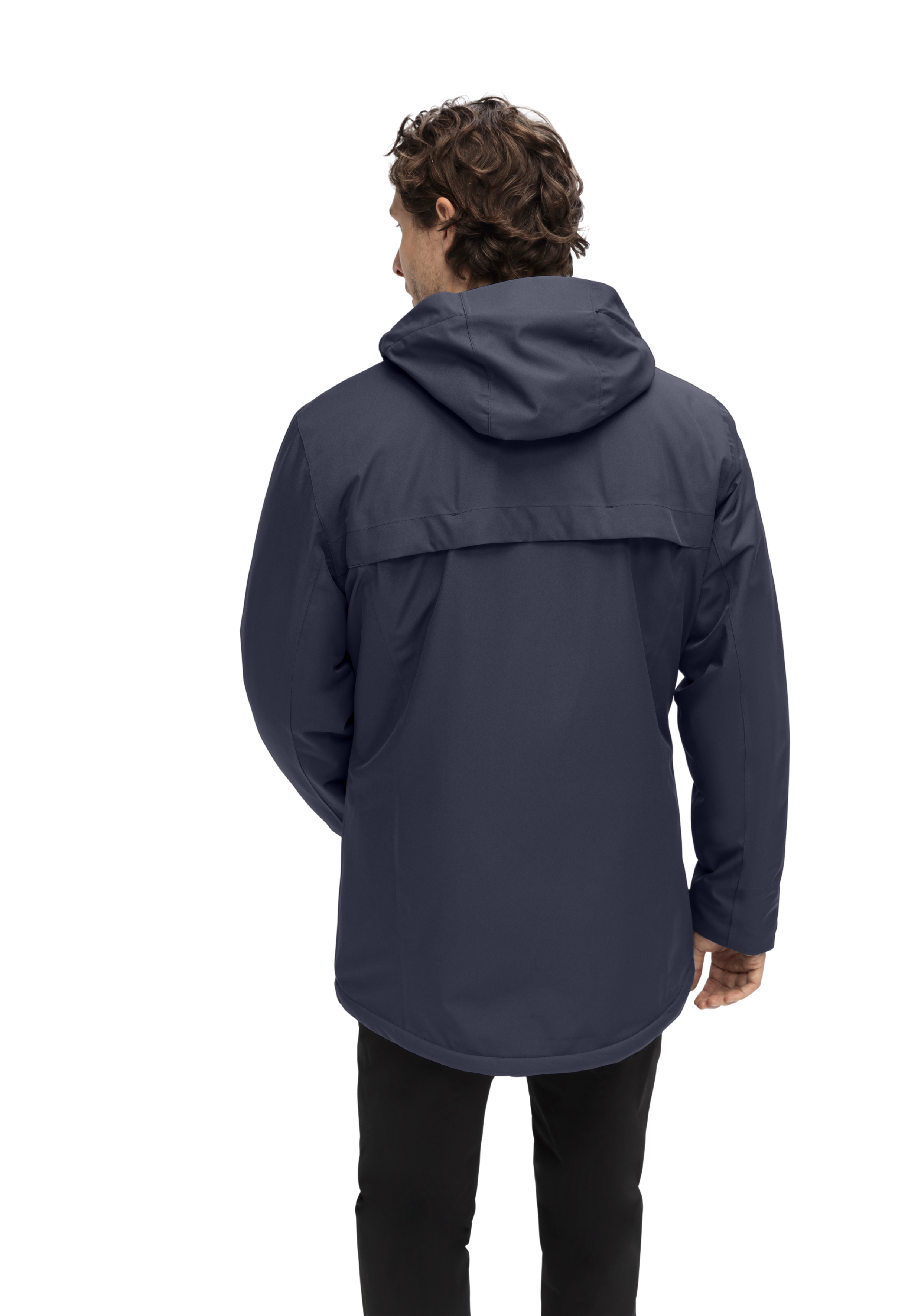 jacke, anorak, hochauflage, herren, mantel