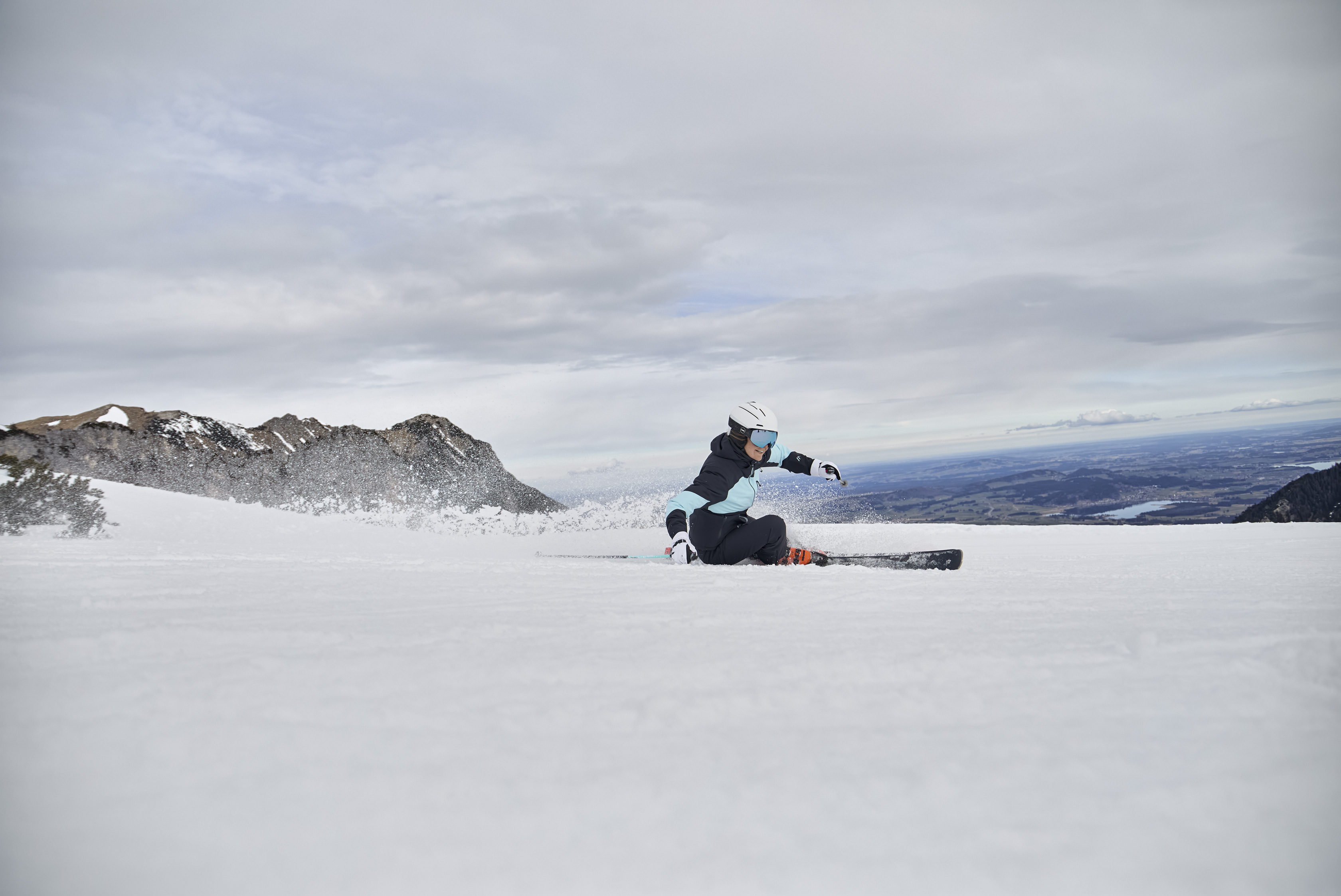 Natur, Im Freien, Piste, Helm, Person